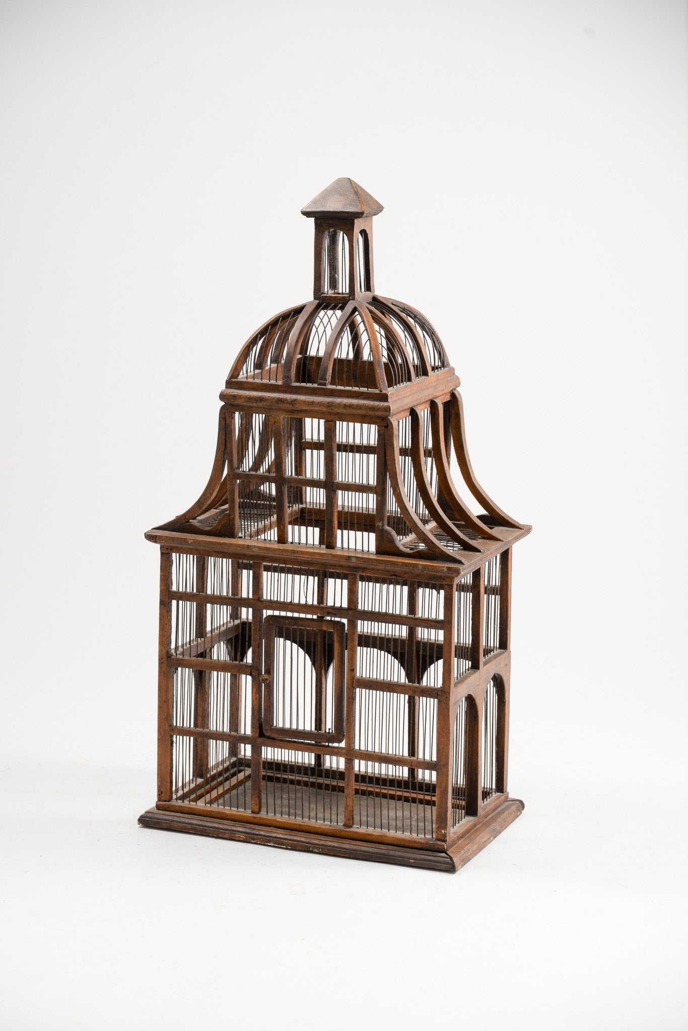 木製　鳥籠 Wooden Birdcage / 木製とりかご – STORE IN FACTORY Online