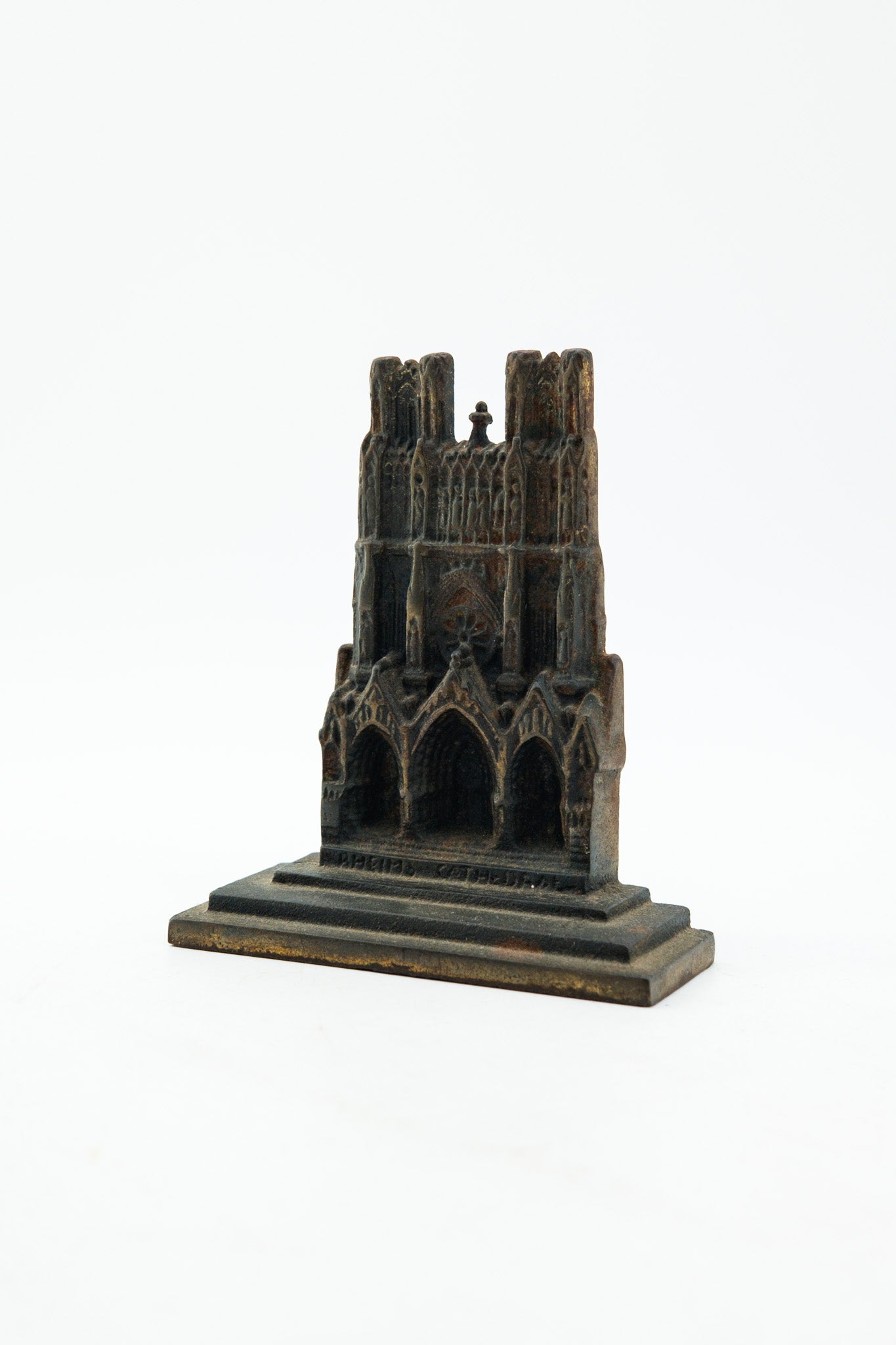 レア　ウェッジウッド ジャスパー　ブックエンド Rheims Cathedral Bookend / ランス大聖堂 ブックエンド – STORE IN