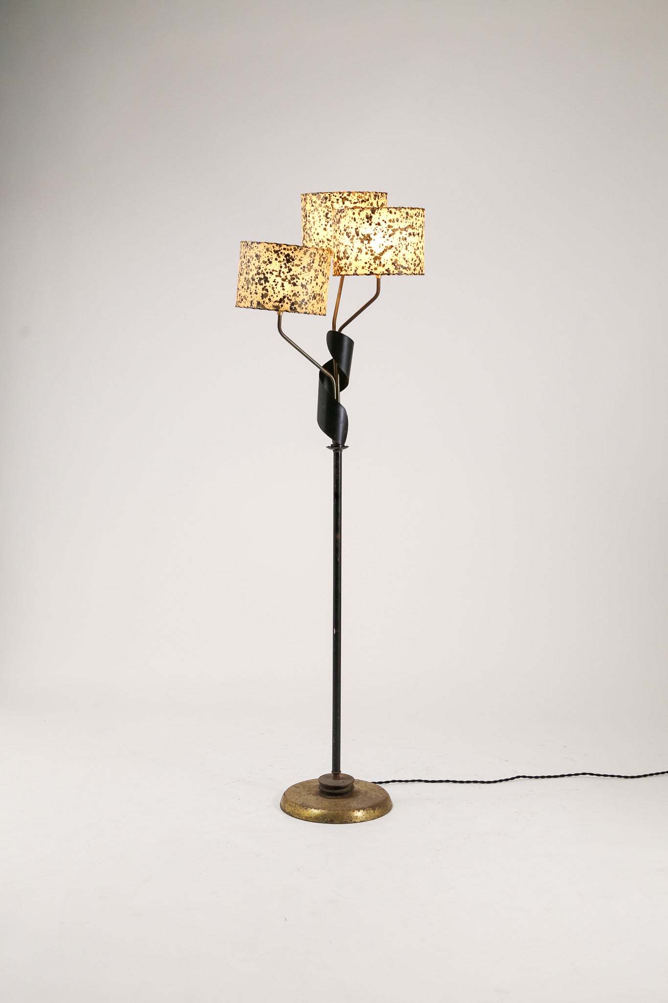 ヴィンテージ 3段プラントスタンド付きフロアランプ Vintage 3-Light Floor Lamp / ヴィンテージ 3灯 フロアランプ – STORE