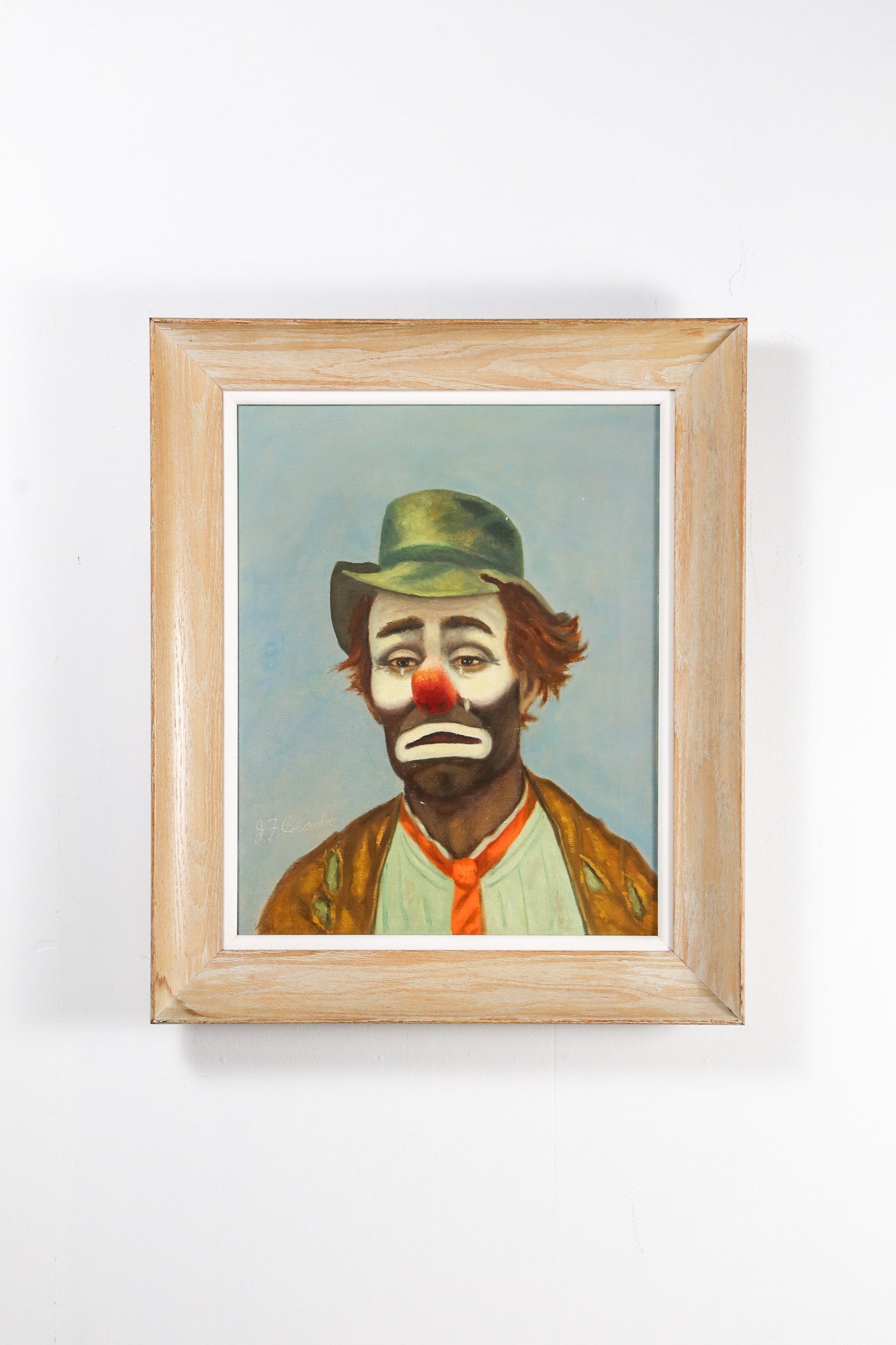 Crying Clown Art Frame / 泣いているピエロ アートフレーム – STORE