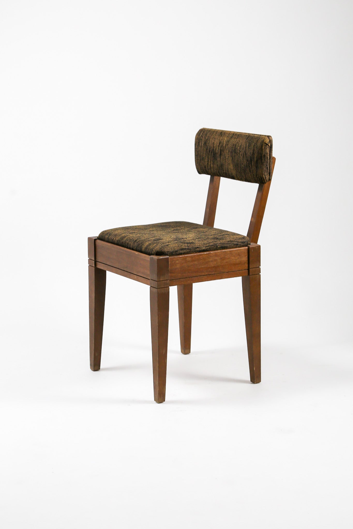 1950s フランス SINGER チェア ヴィンテージ アンティーク スツール SINGER Vintage Upholstered Chair / シンガー ヴィンテージ アップ
