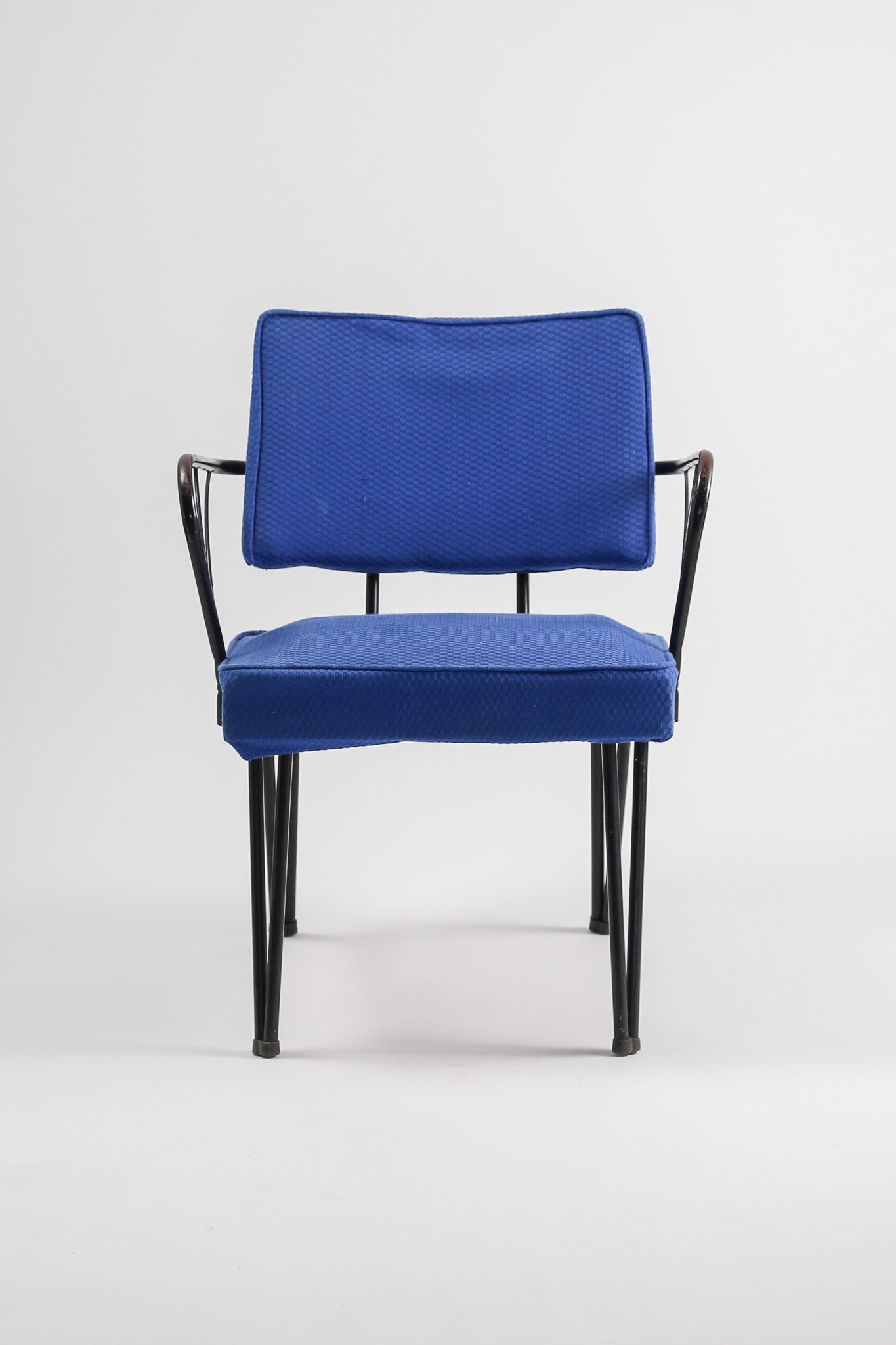 Blue Fabric Armchair / ブルーファブリック アームチェア