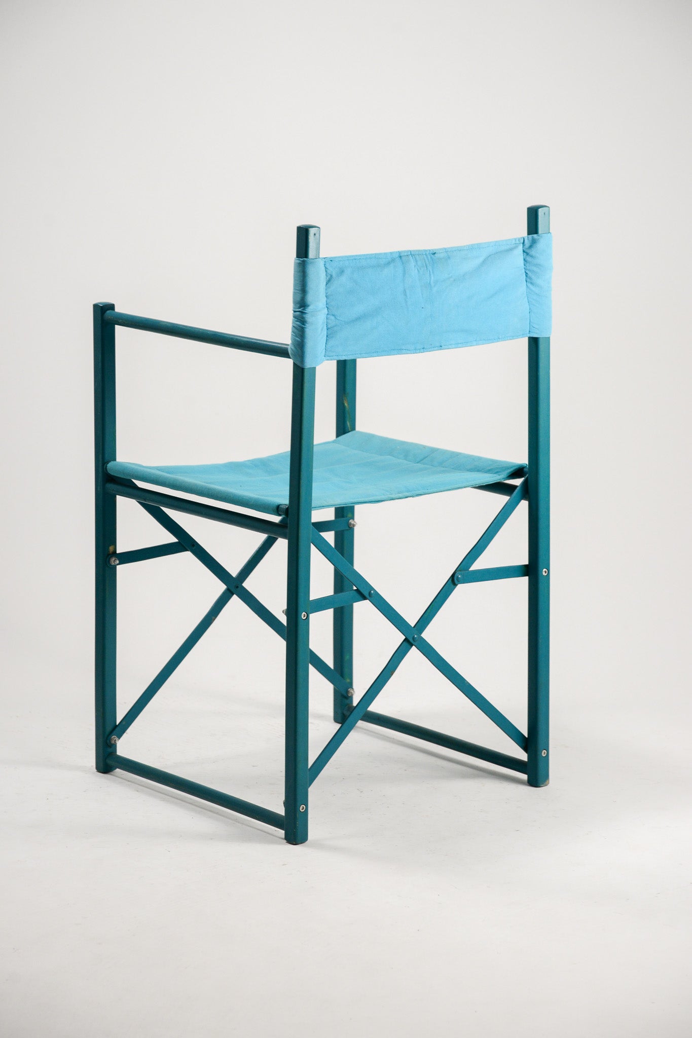 Vintage Teal Director's Chair / ヴィンテージ ディレクターズチェア