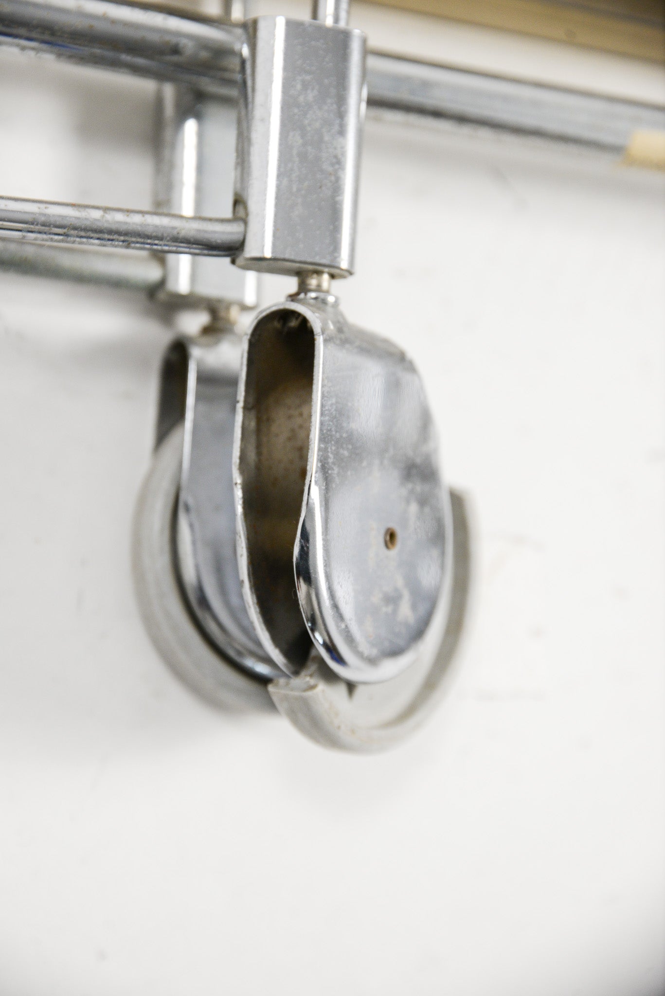 Chrome Acrylic Folding Wagon / クローム×アクリルトレー 折りたたみワゴン