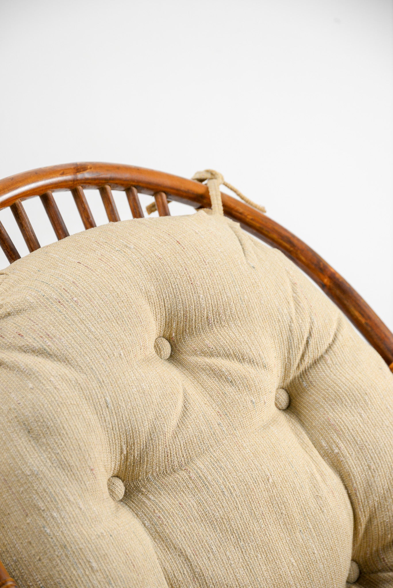 Vintage Rattan Swivel Lounge Chair / ヴィンテージ ラタン