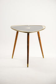 3-legged Patterned Top Coffee Table / 3本脚 絵柄天板 コーヒーテーブル