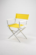 Yellow & White Striped Director's Chair / 黄色×白 ディレクターズチェア