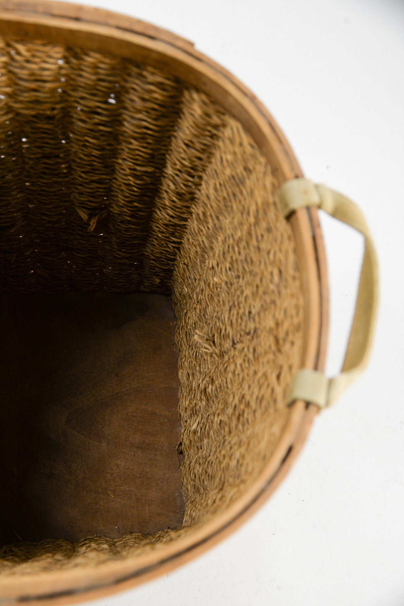 Woven Orchard Basket with Harvie's Orchards Lid / ハービーズ・オーチャードバスケット