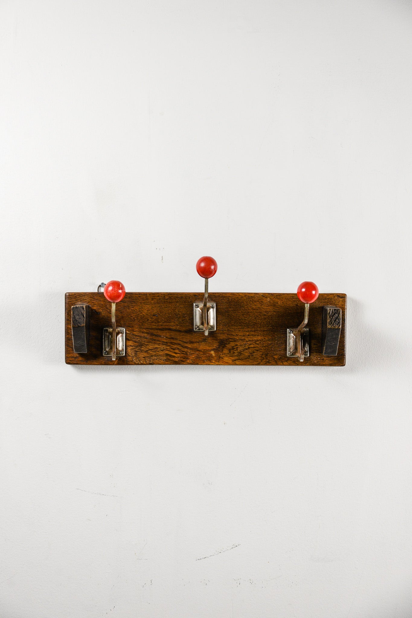 3-Hook Wall Coat Hook / 3連壁かけコートフック