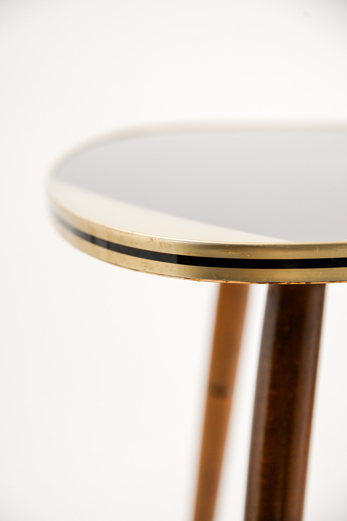 3-legged Patterned Top Coffee Table / 3本脚 絵柄天板 コーヒーテーブル