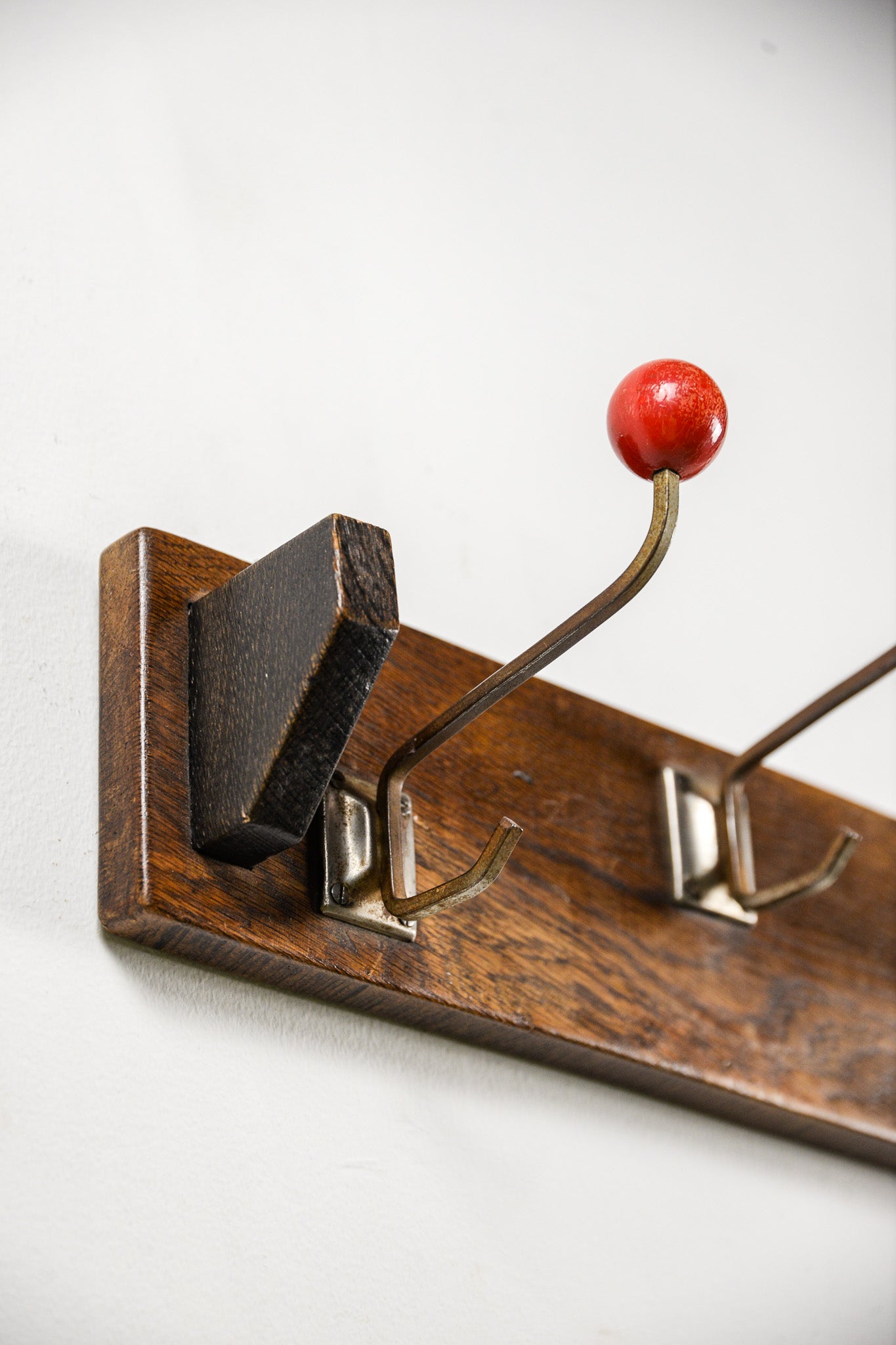 3-Hook Wall Coat Hook / 3連壁かけコートフック