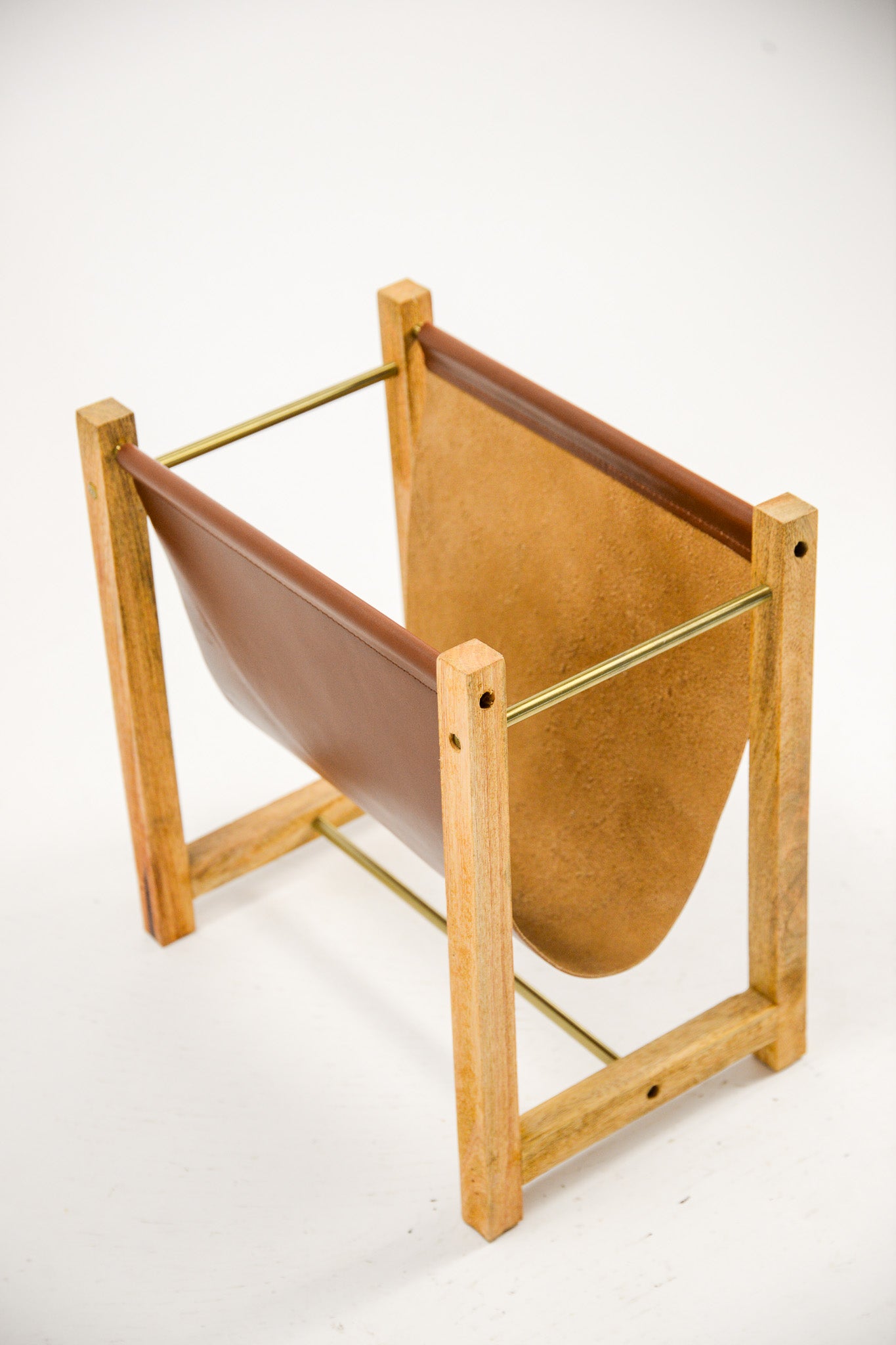 Leather Magazine Rack / レザー マガジンラック