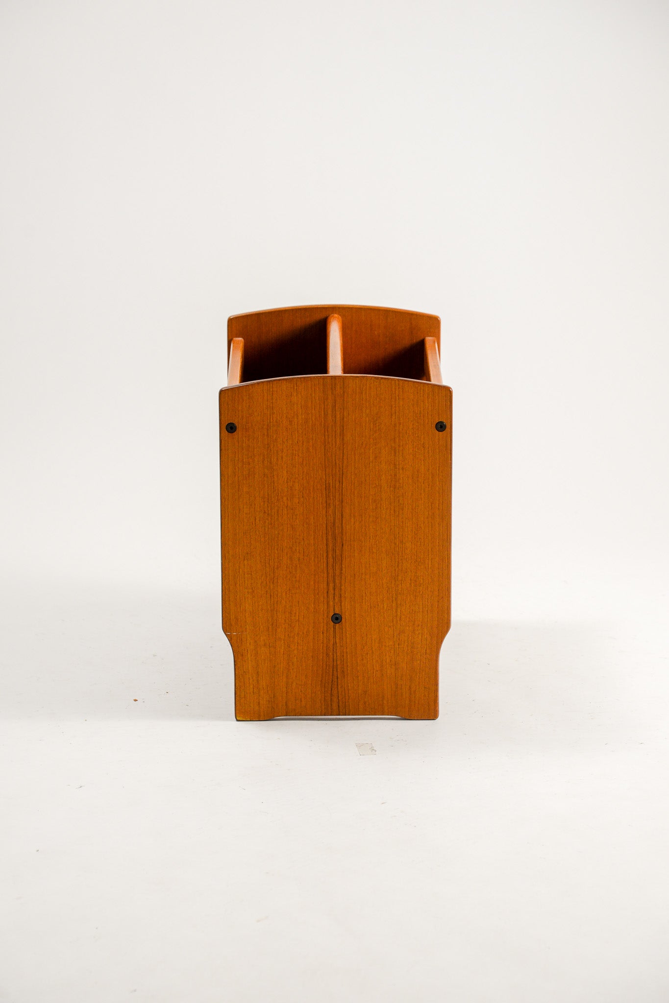 Leather & Wood Magazine Rack / レザー & ウッド マガジンラック