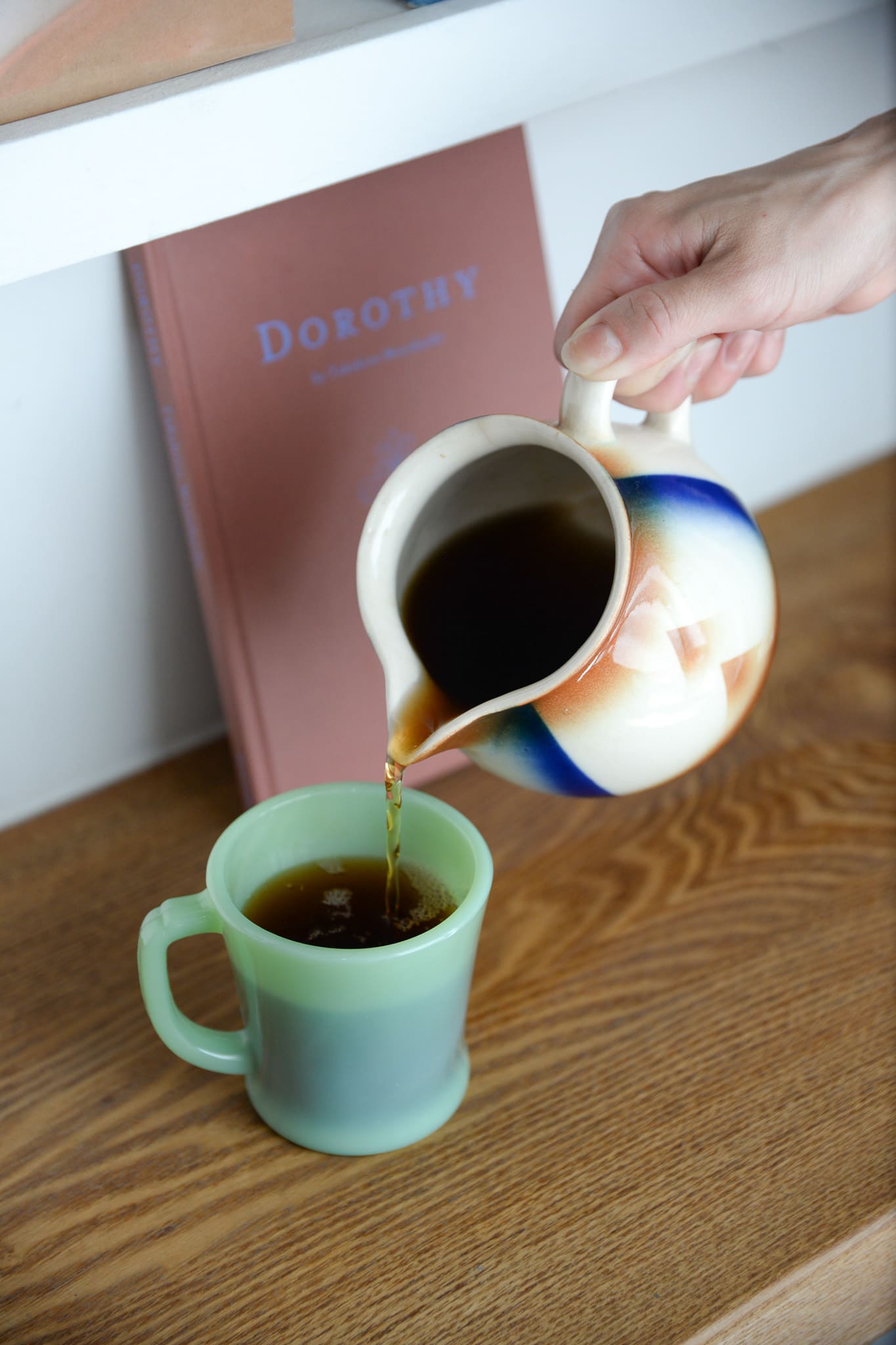 Bunzlau pottery jug (S) / ブンツラウ陶器 水差し Sサイズ