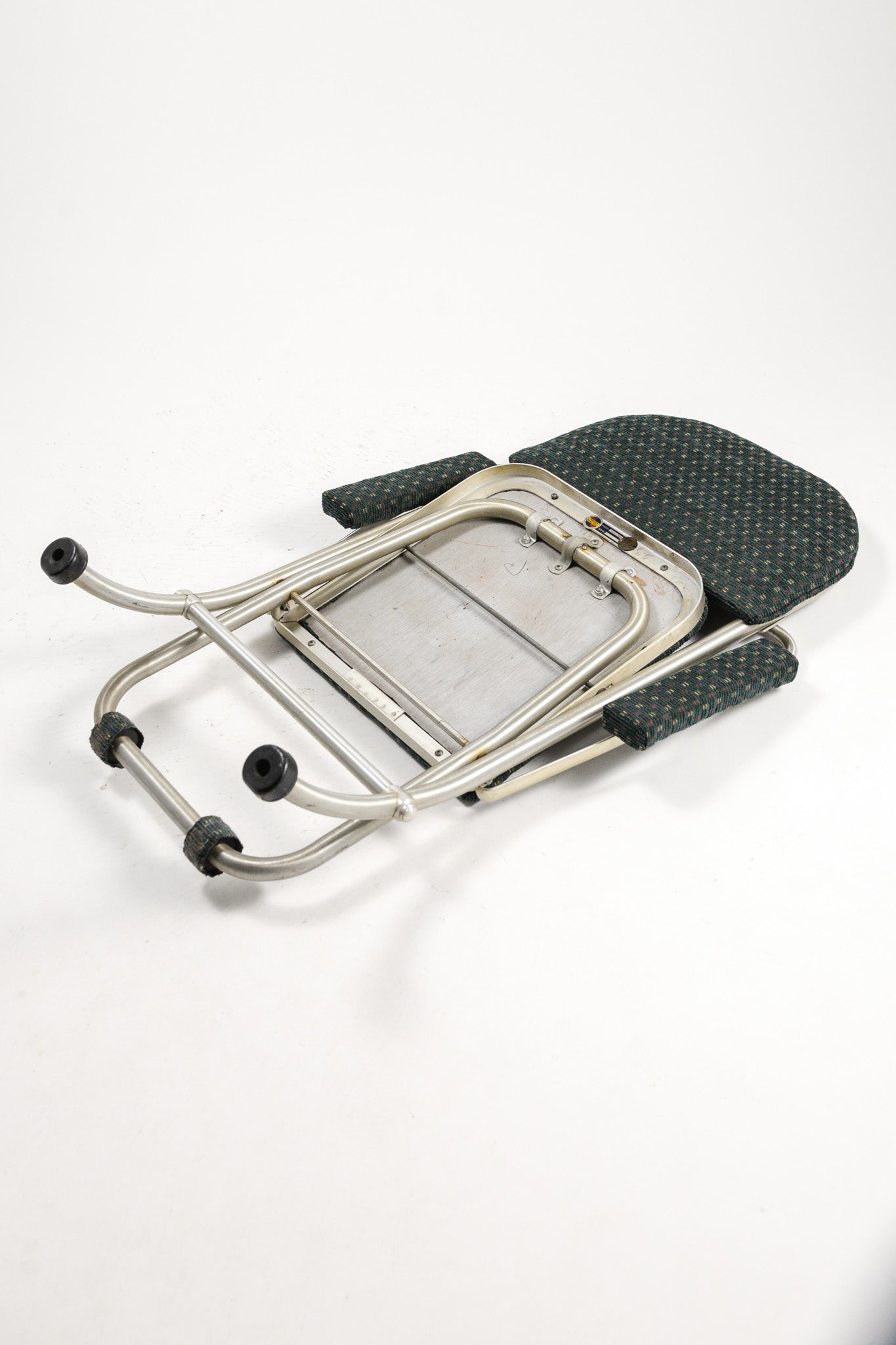 Patterned Fabric Folding Chair / 柄ファブリック 折りたたみイス
