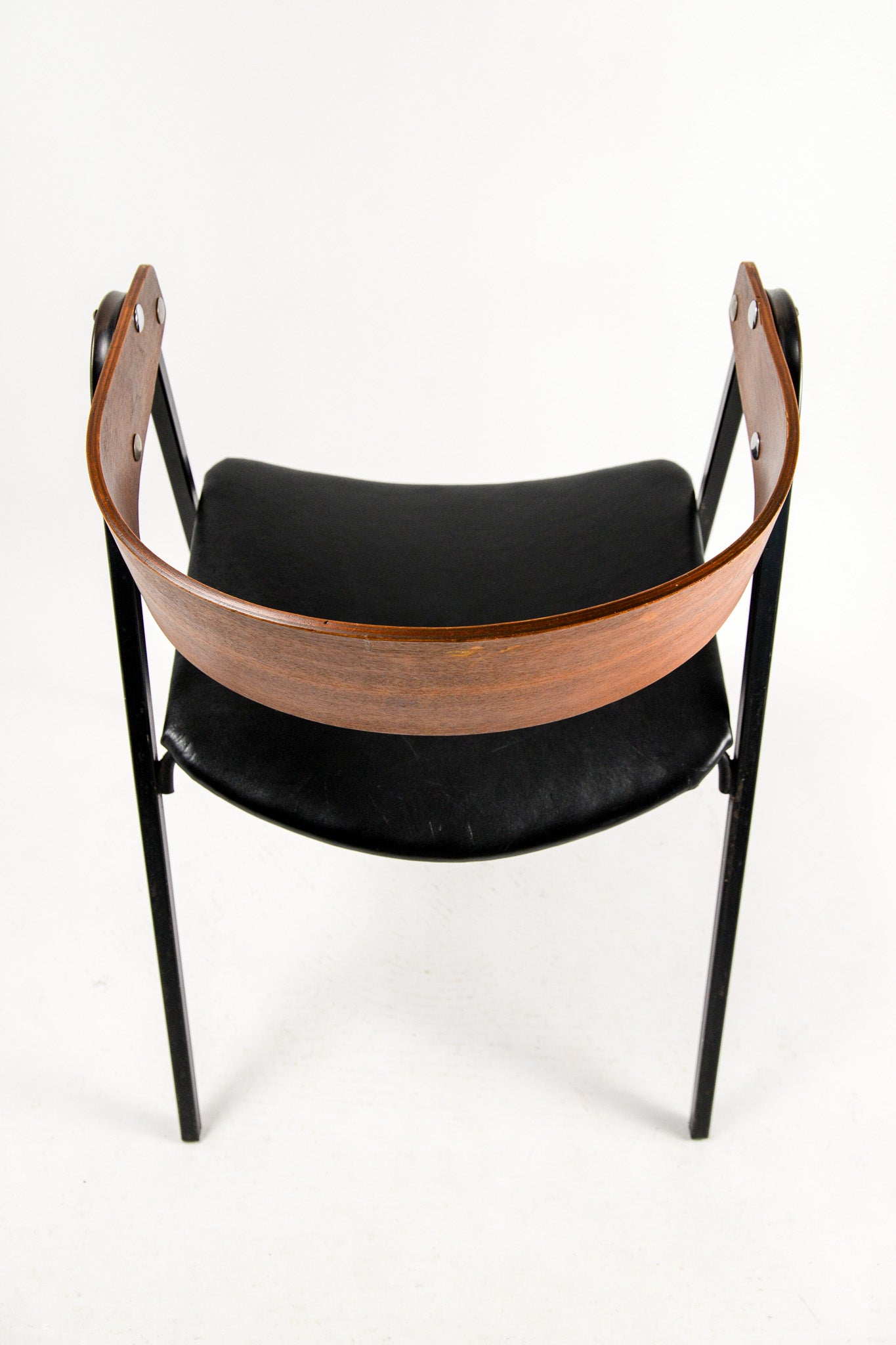 Leather Wood and Metal Chair / レザー×木×メタルチェア