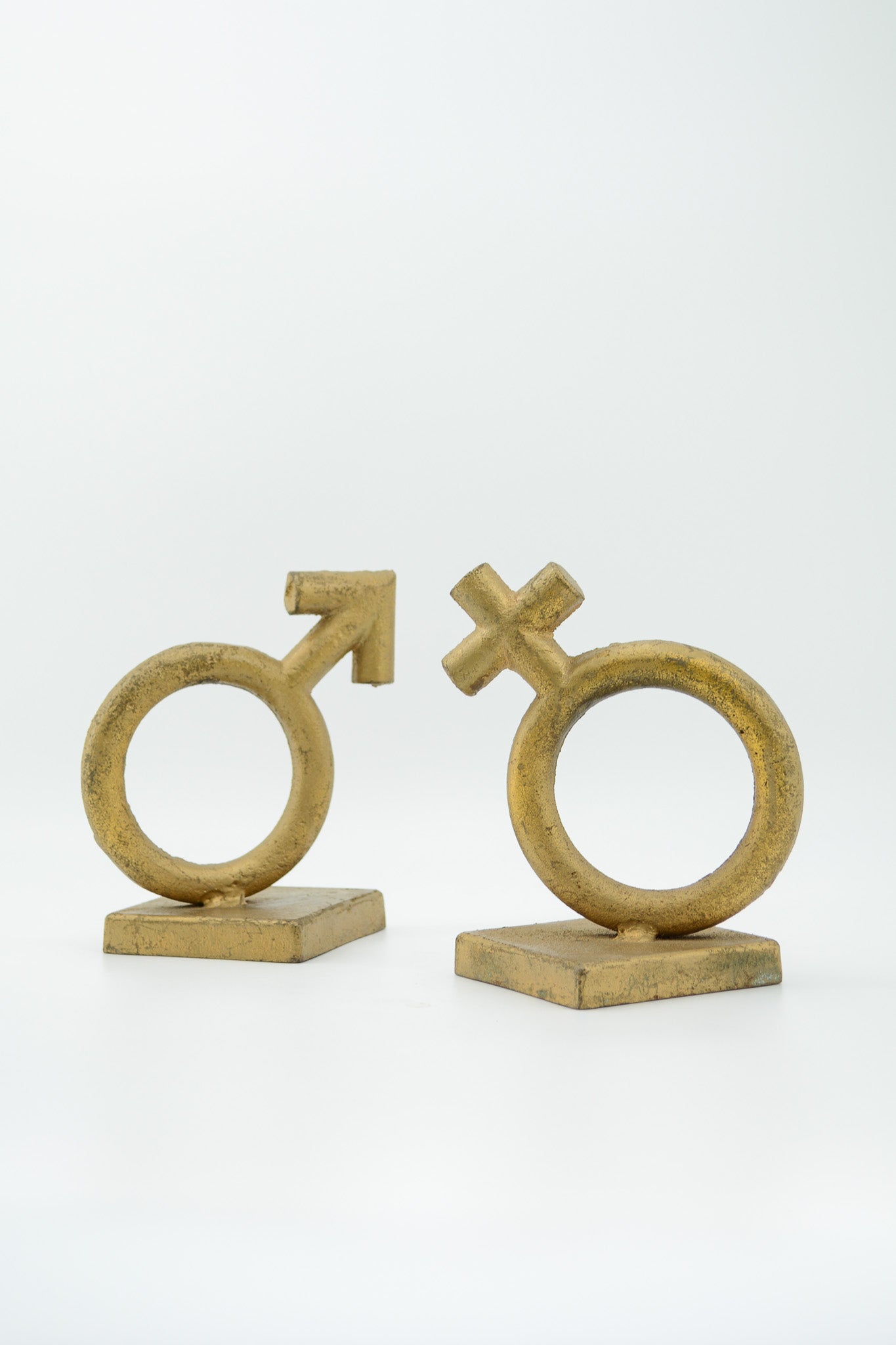 Gender Symbol Object Set / 性別記号（マーズ＆ヴィーナス）真鍮オブジェセット
