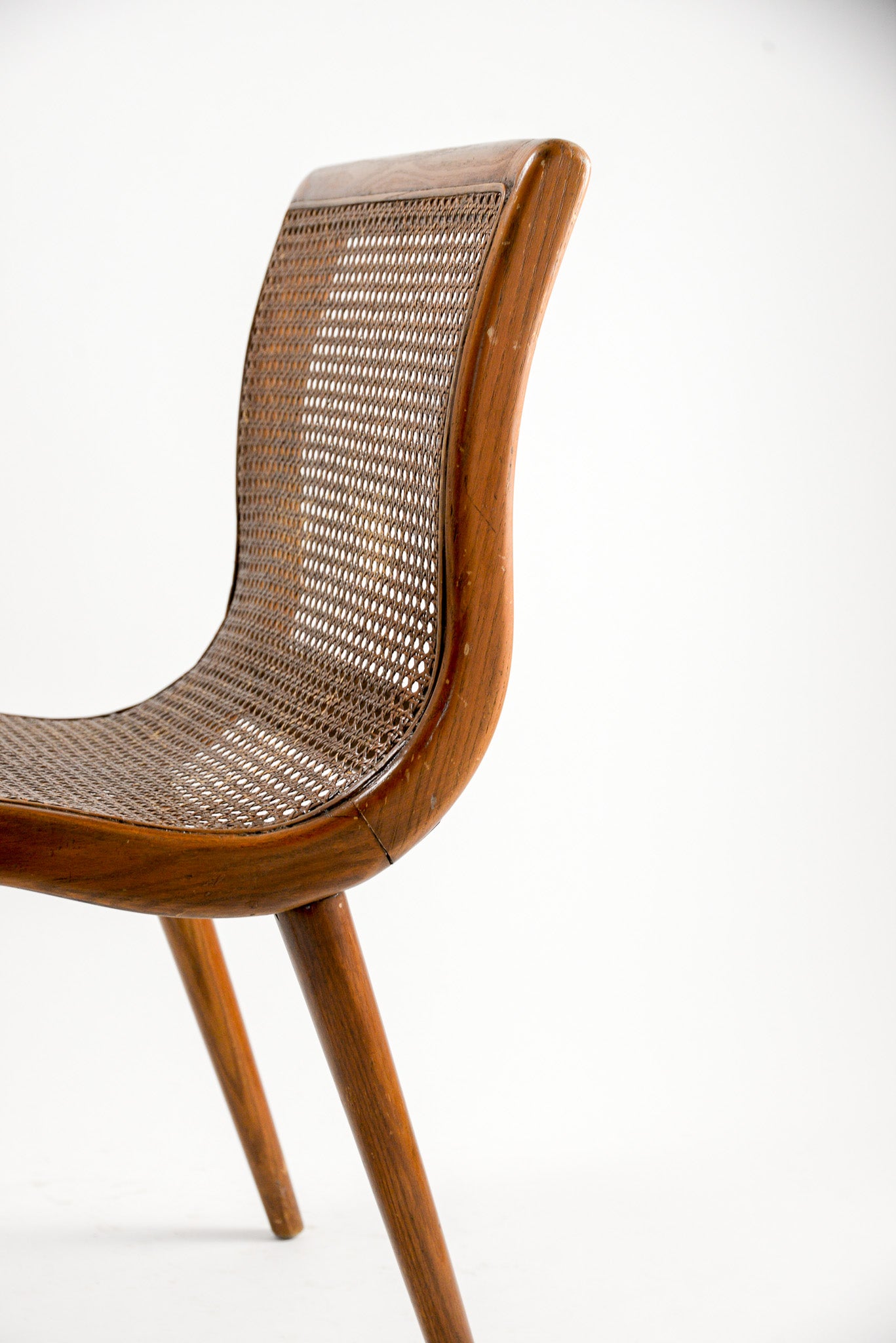 Side Chair with Cane Seat and Back / ラタン編みサイドチェア