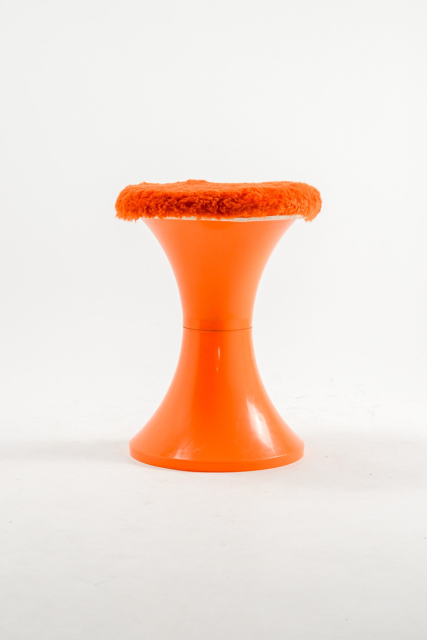 MOFU MOFU Stool / モフモフ スツール（エコファー・オレンジ）