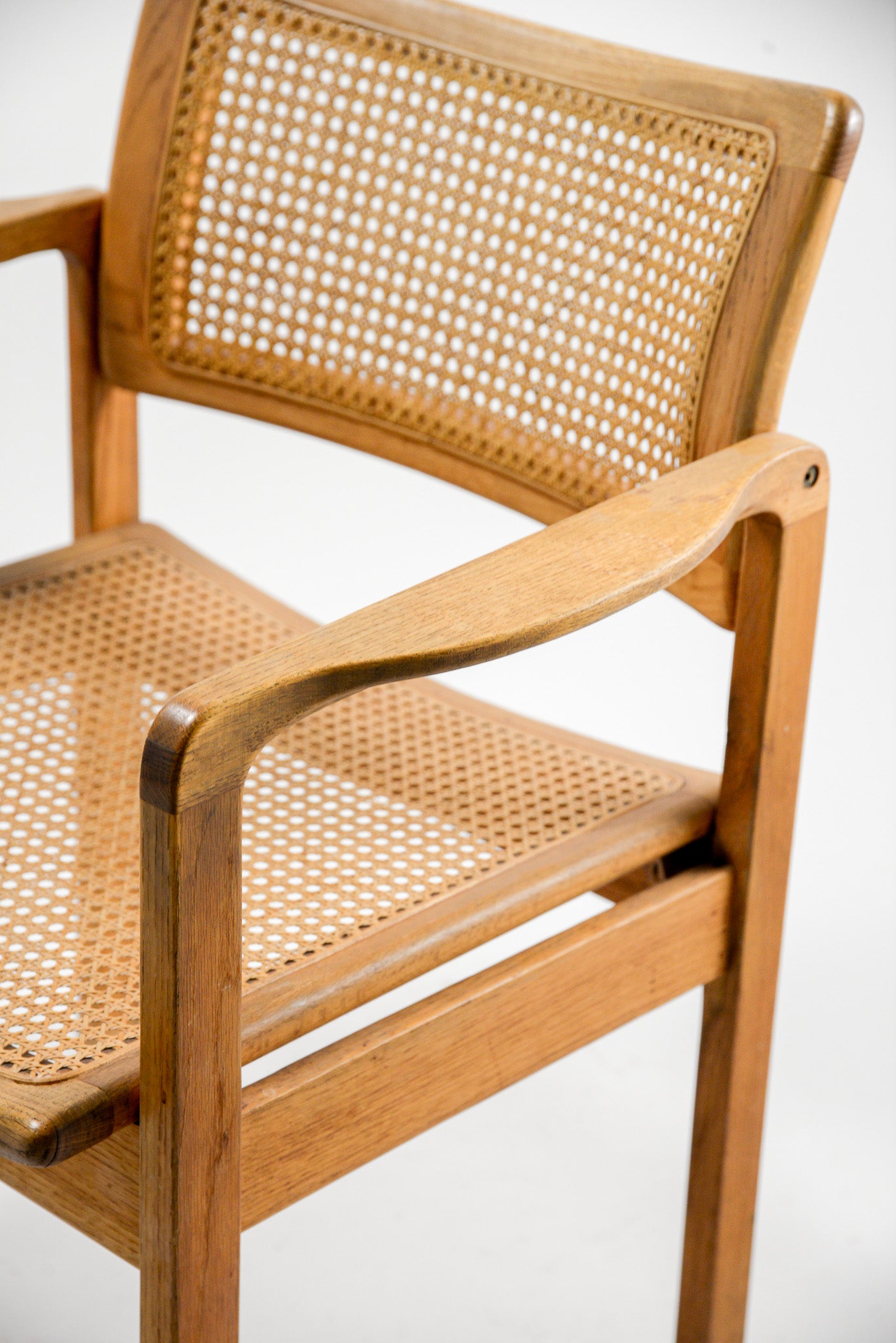 Cane Back Armchair / ラタンバック アームチェア