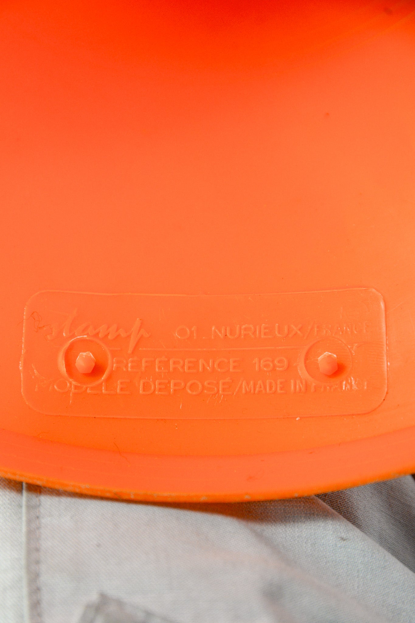 MOFU MOFU Stool / モフモフ スツール（エコファー・オレンジ）