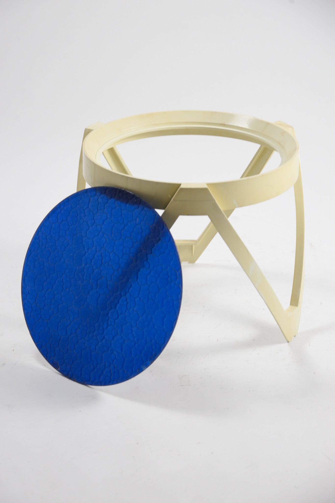 Acrylic Top Low Table / アクリルトップ ローテーブル (Blue)