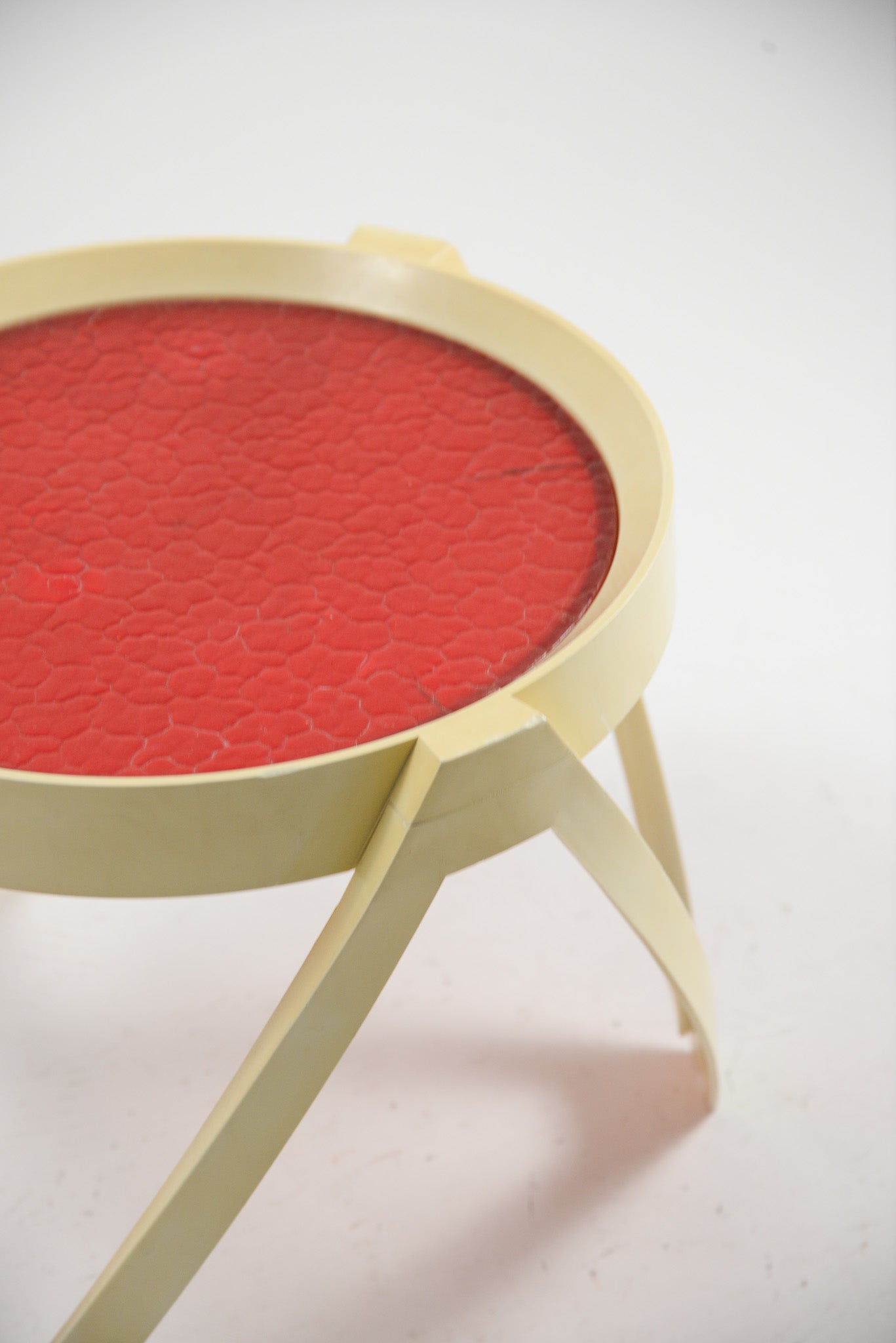 Acrylic Top Low Table (Red) / アクリルトップ ローテーブル（レッド）