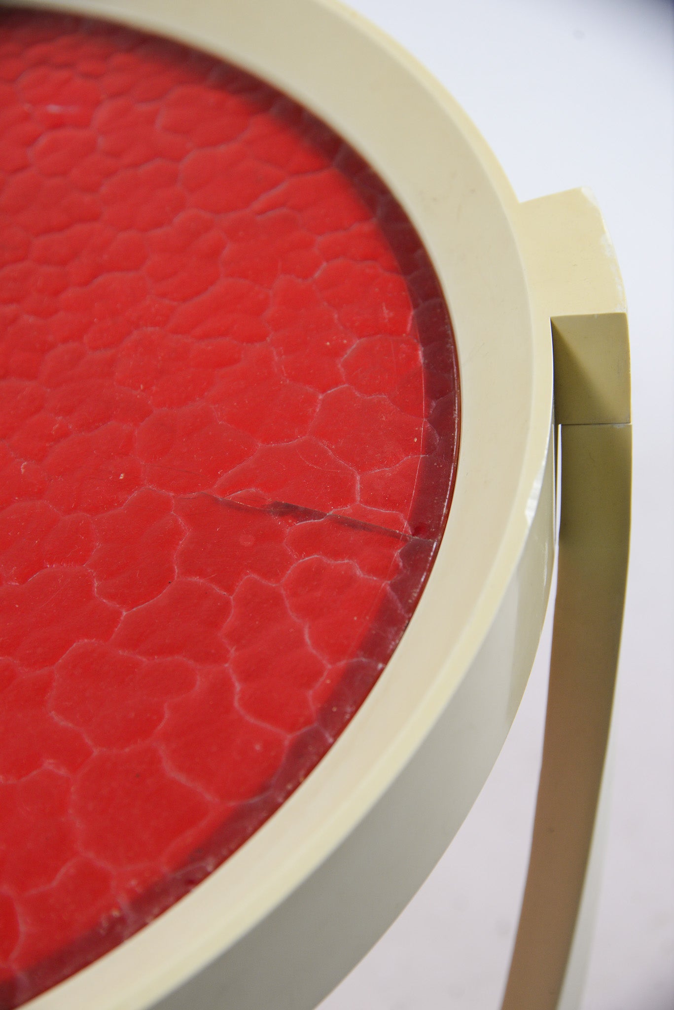 Acrylic Top Low Table (Red) / アクリルトップ ローテーブル（レッド）