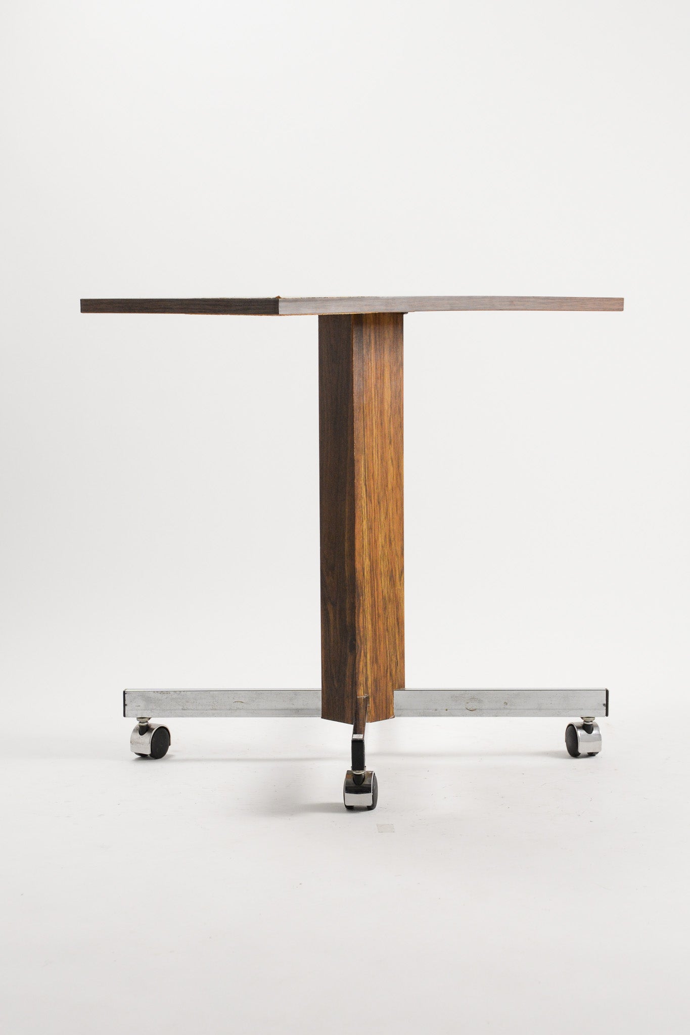 Wooden Caster Table / 木製 キャスターテーブル