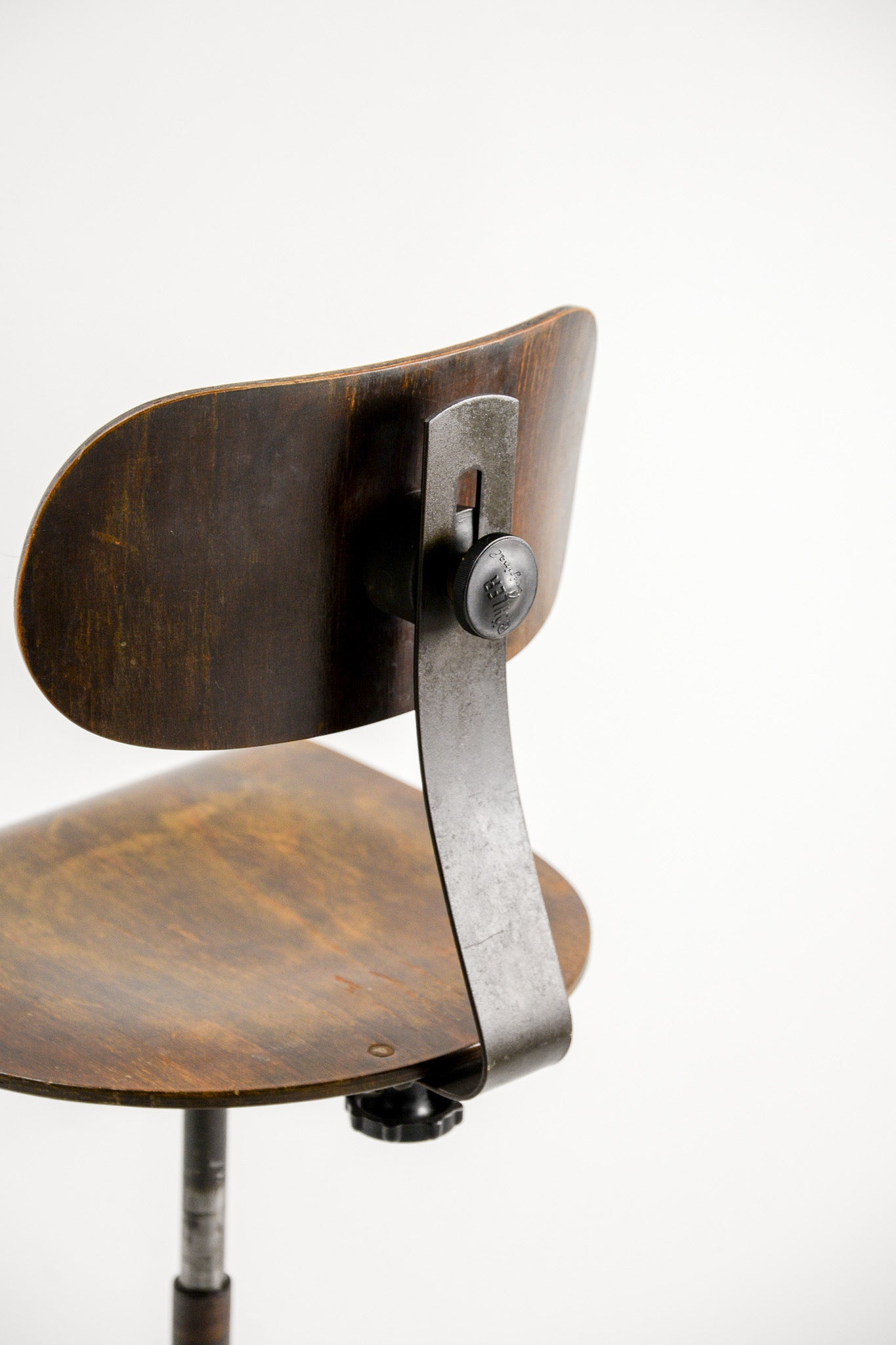 Wood & Metal Swivel Chair / 木×メタル 回転チェア