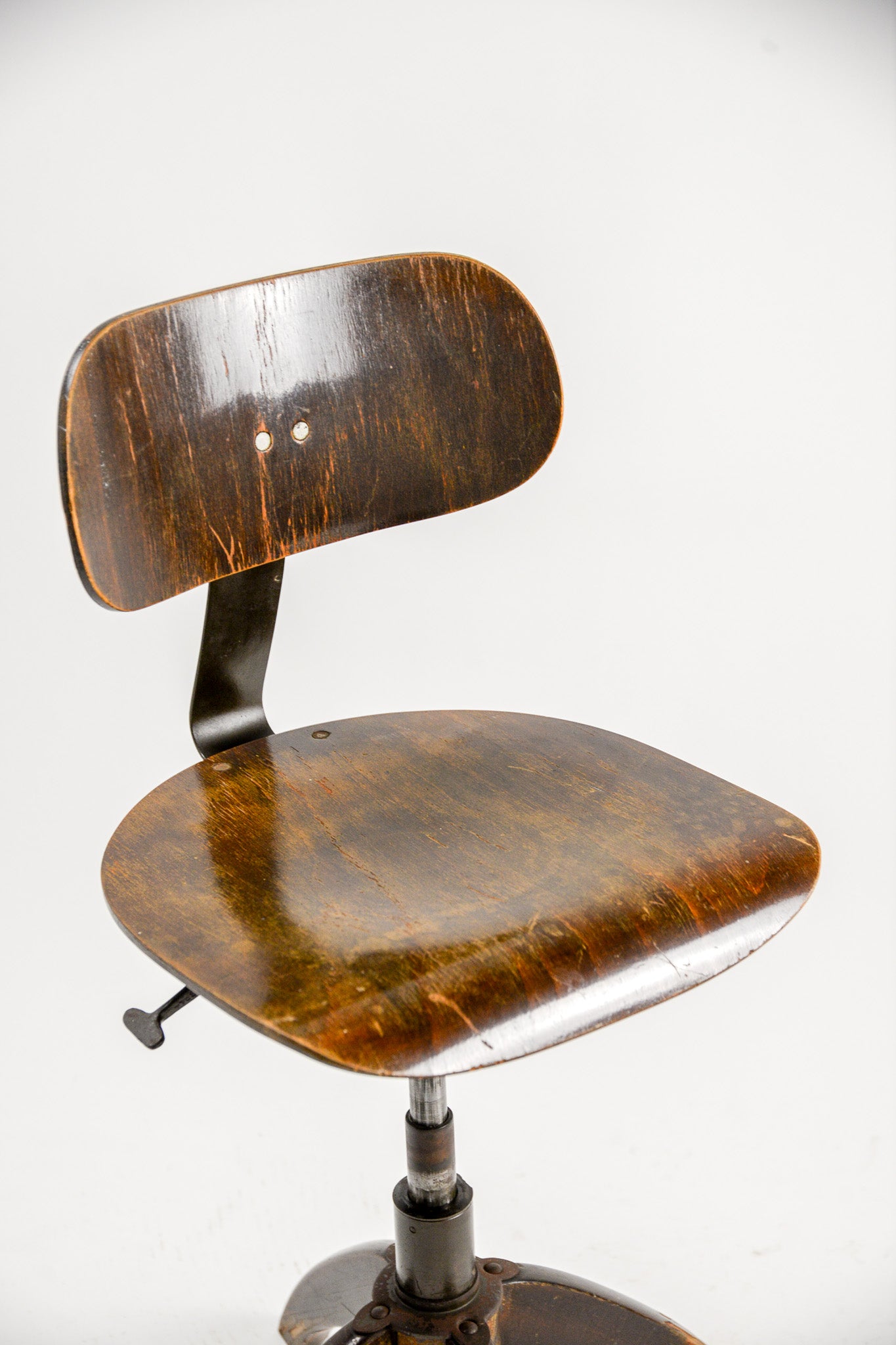 Wood & Metal Swivel Chair / 木×メタル 回転チェア – STORE IN