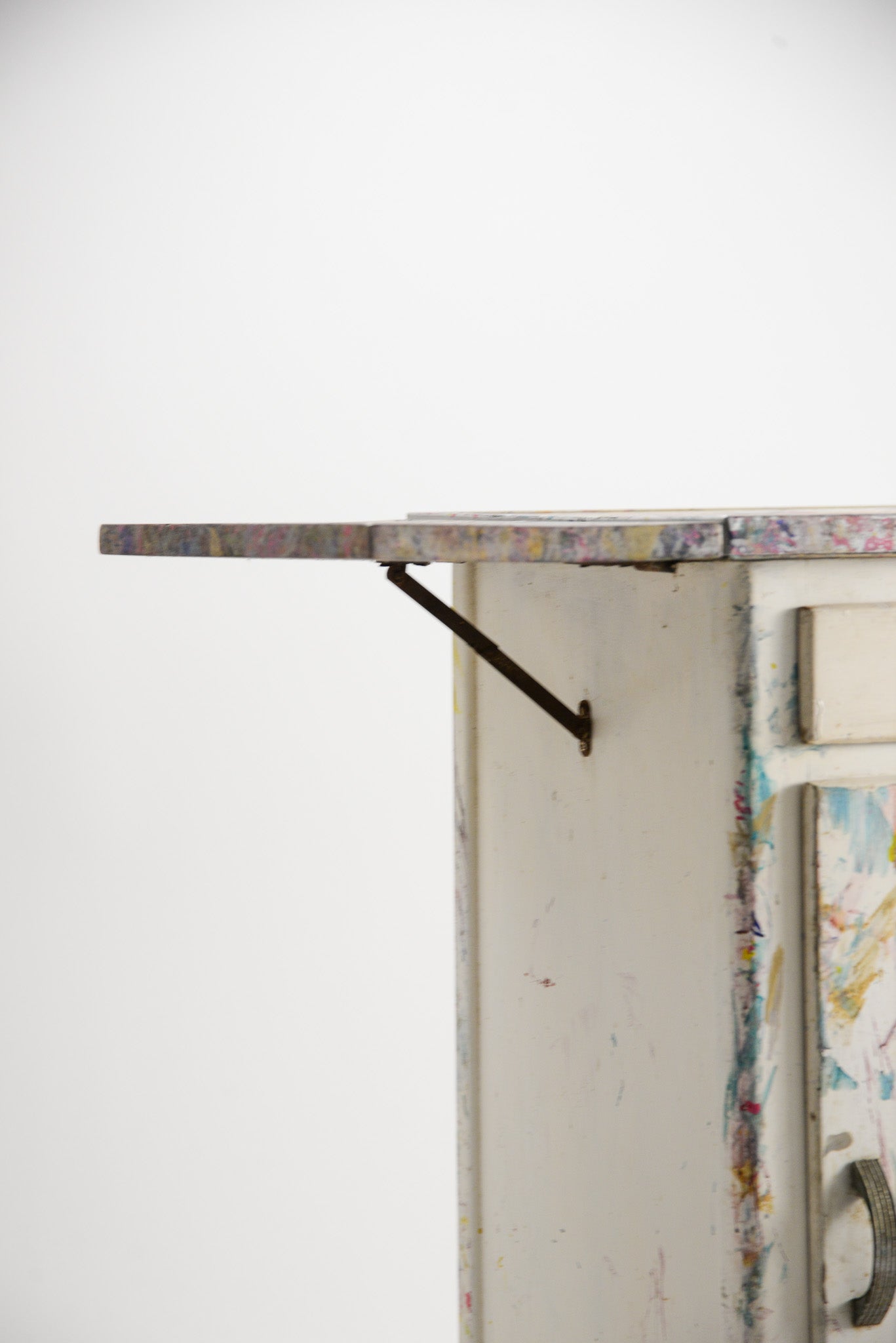 Vintage Atelier Kitchen Cabinet with Drop-leaf Panels / ヴィンテージ アトリエキッチンキャビネット（ドロップリーフパネル付き）