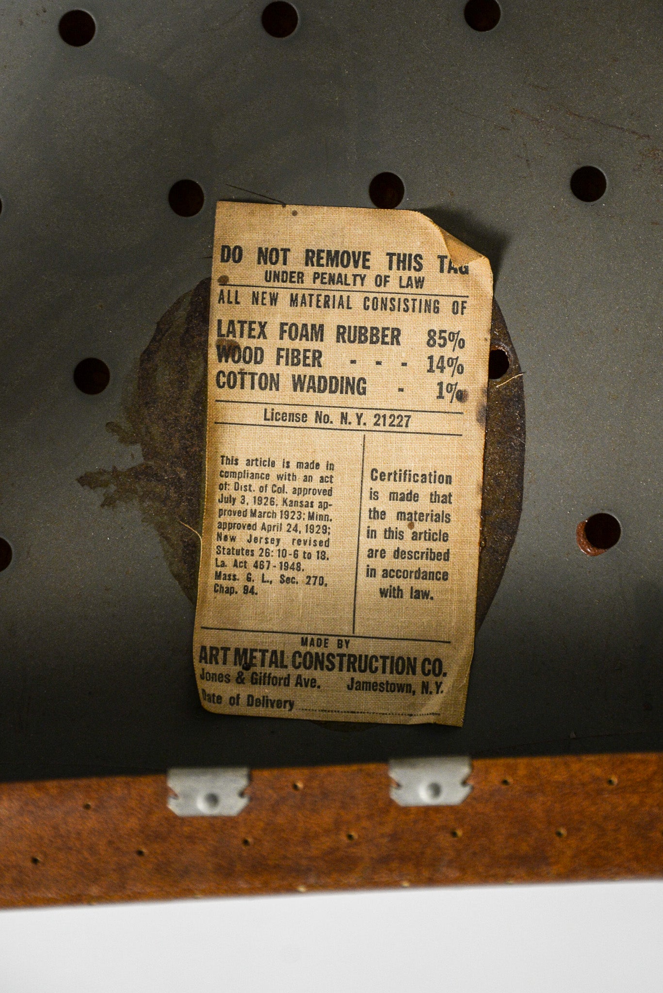 Art Metal "Correct Seating" Aluminum Side Chair / アートメタル "Correct Seating" アルミサイドチェア