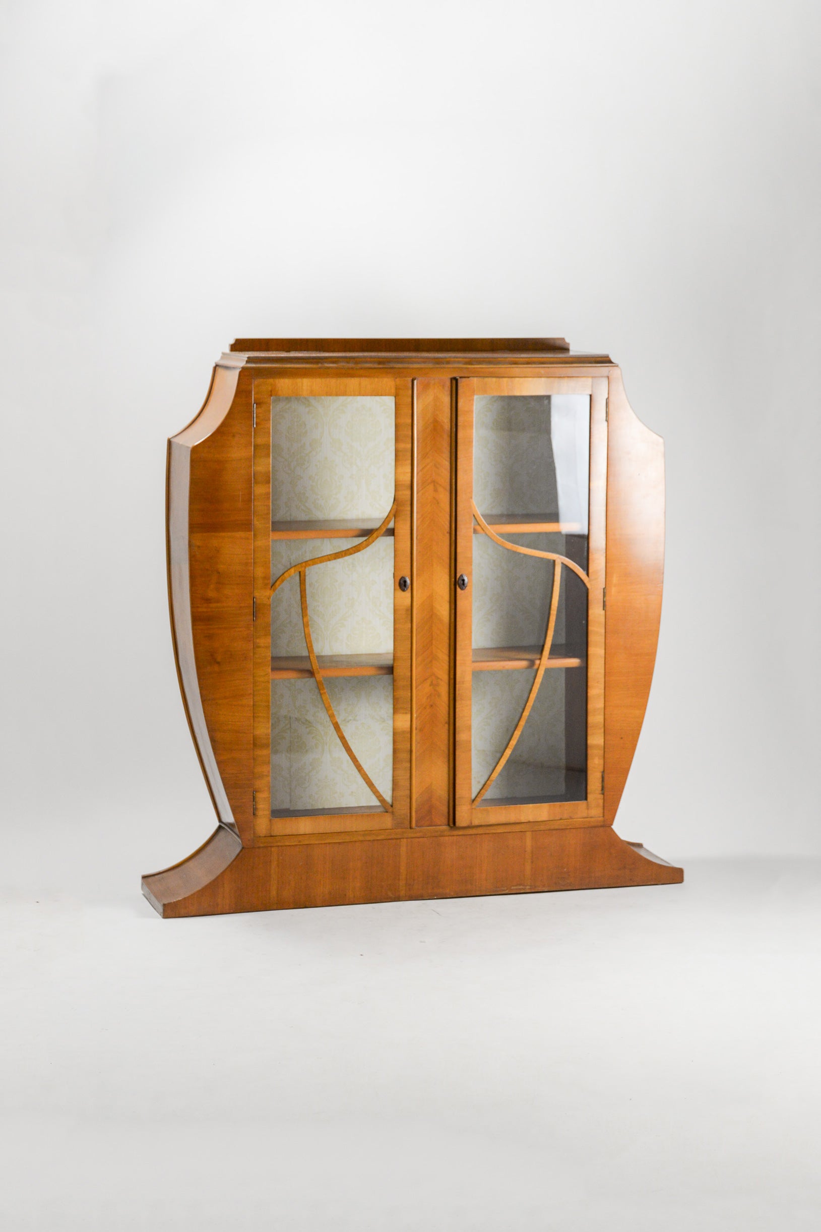 Art Deco Glass Showcase / アールデコ ガラスショーケース