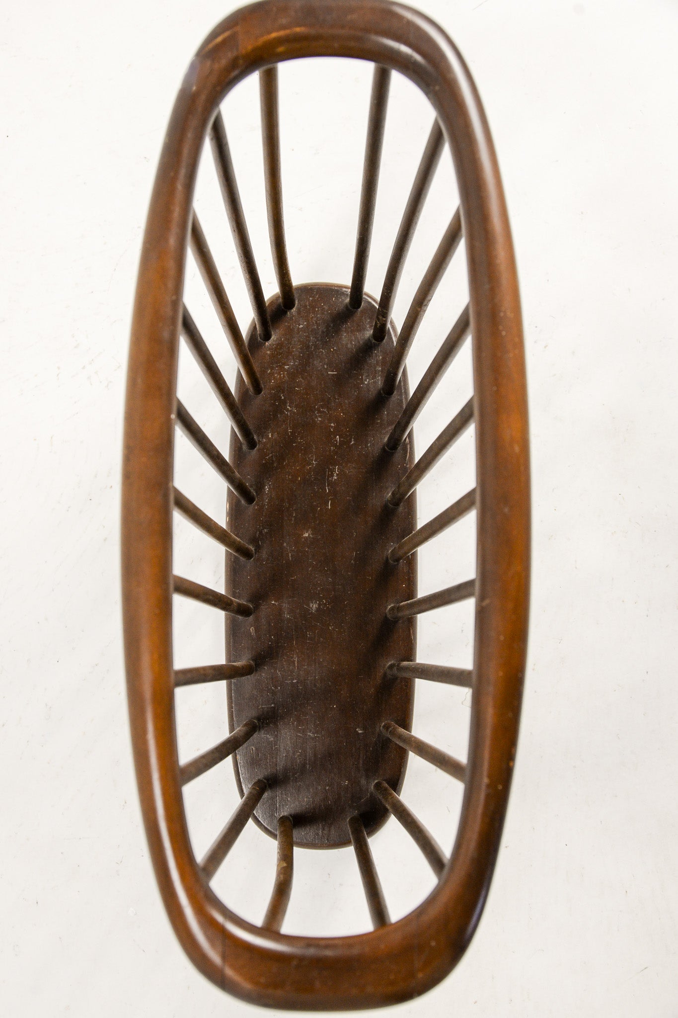 Wooden Oval Magazine Rack / 木製オーバルマガジンラック