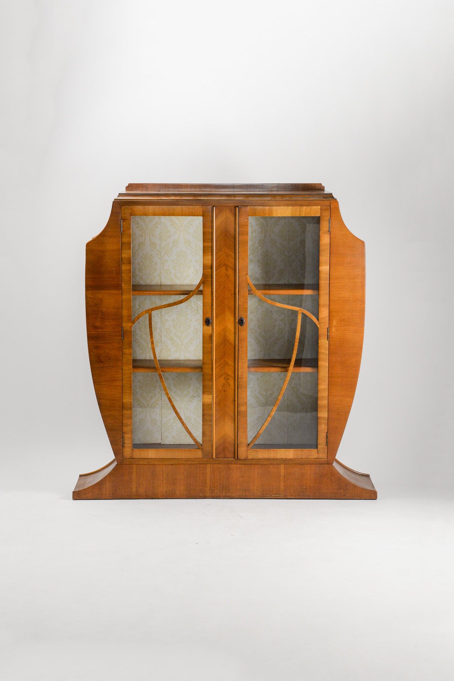 Art Deco Glass Showcase / アールデコ ガラスショーケース