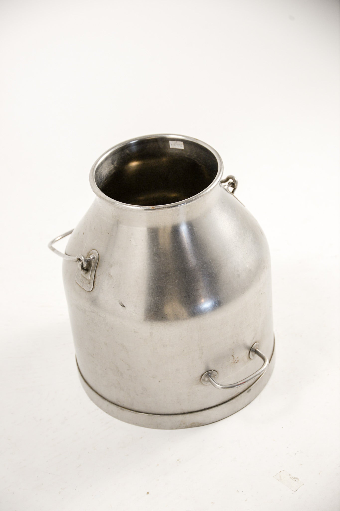Vintage Metal Milk Can with Handles / ミルク缶 取手付き