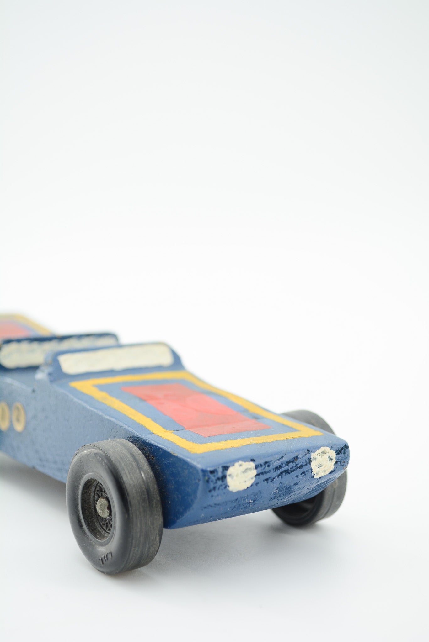 Vintage Pinewood Derby Car "No.12" / ヴィンテージ パインウッドダービー車 "No.12"