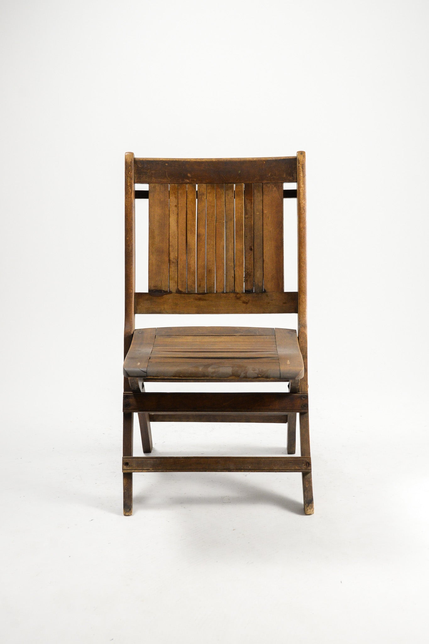 Wooden Folding Chair / 木製 折りたたみイス