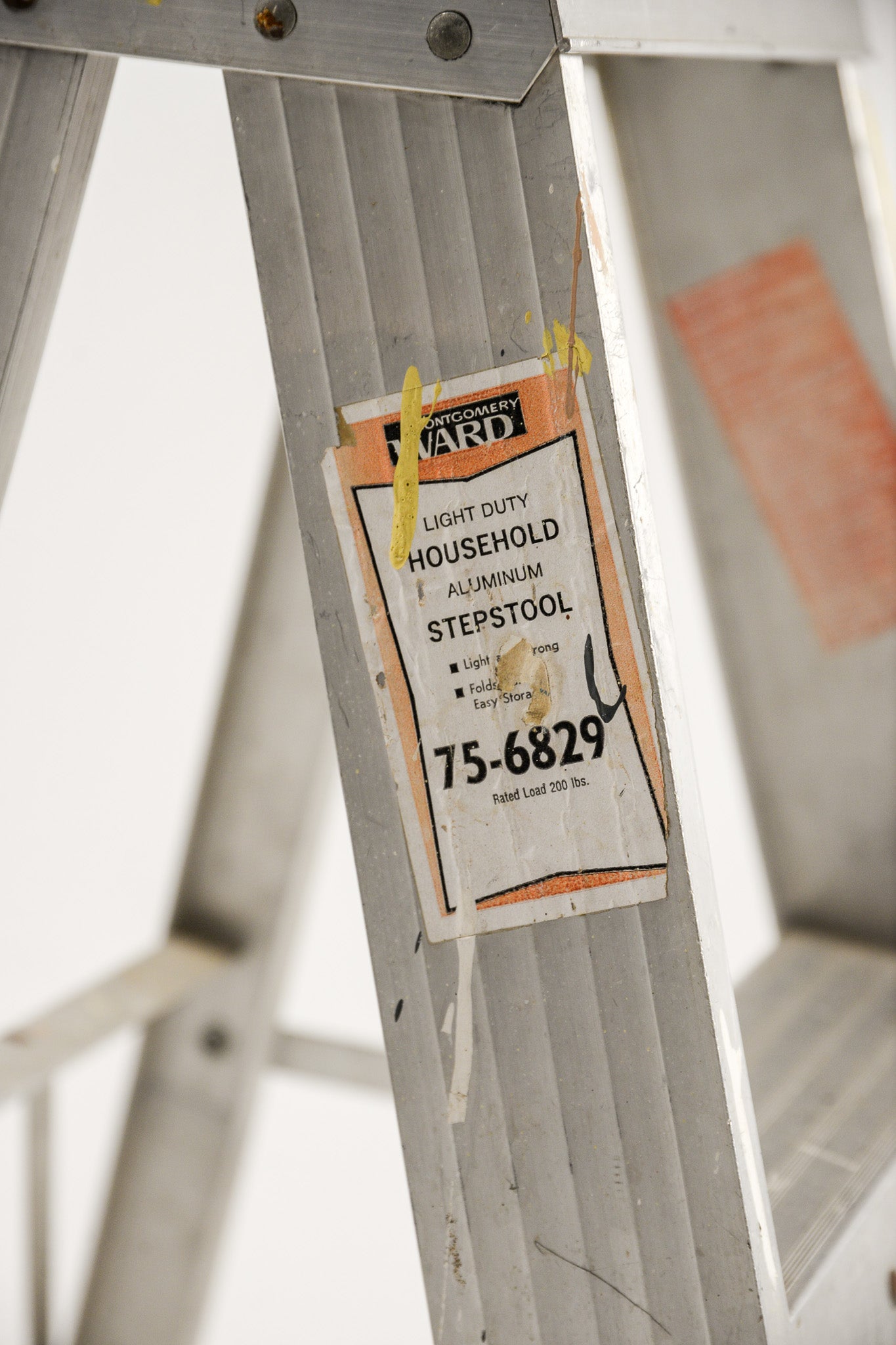 Vintage Aluminum Stepladder / ヴィンテージ アルミ ステップラダー