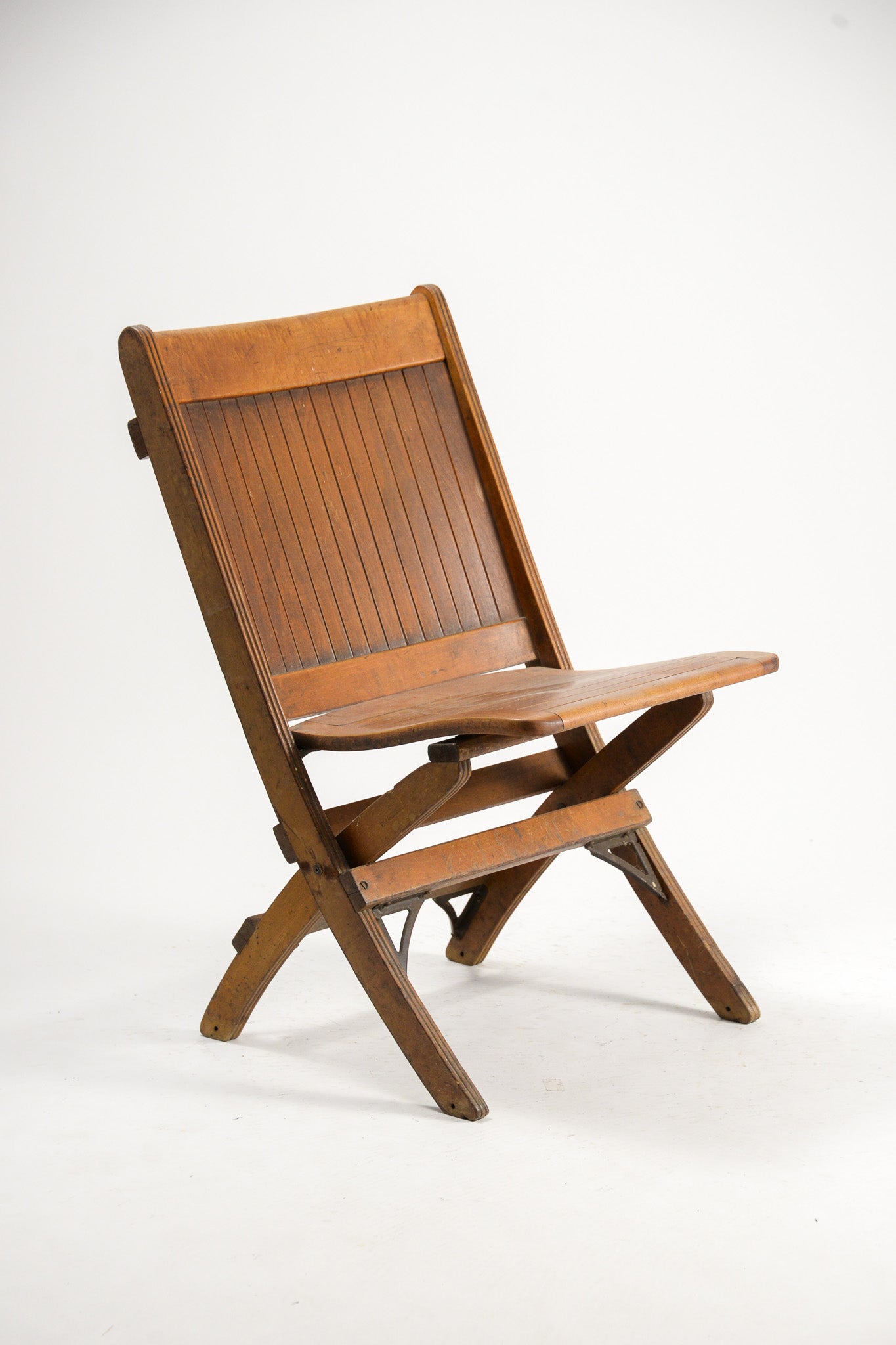 Wooden Folding Chair / 木製 折りたたみイス – STORE IN FACTORY Online