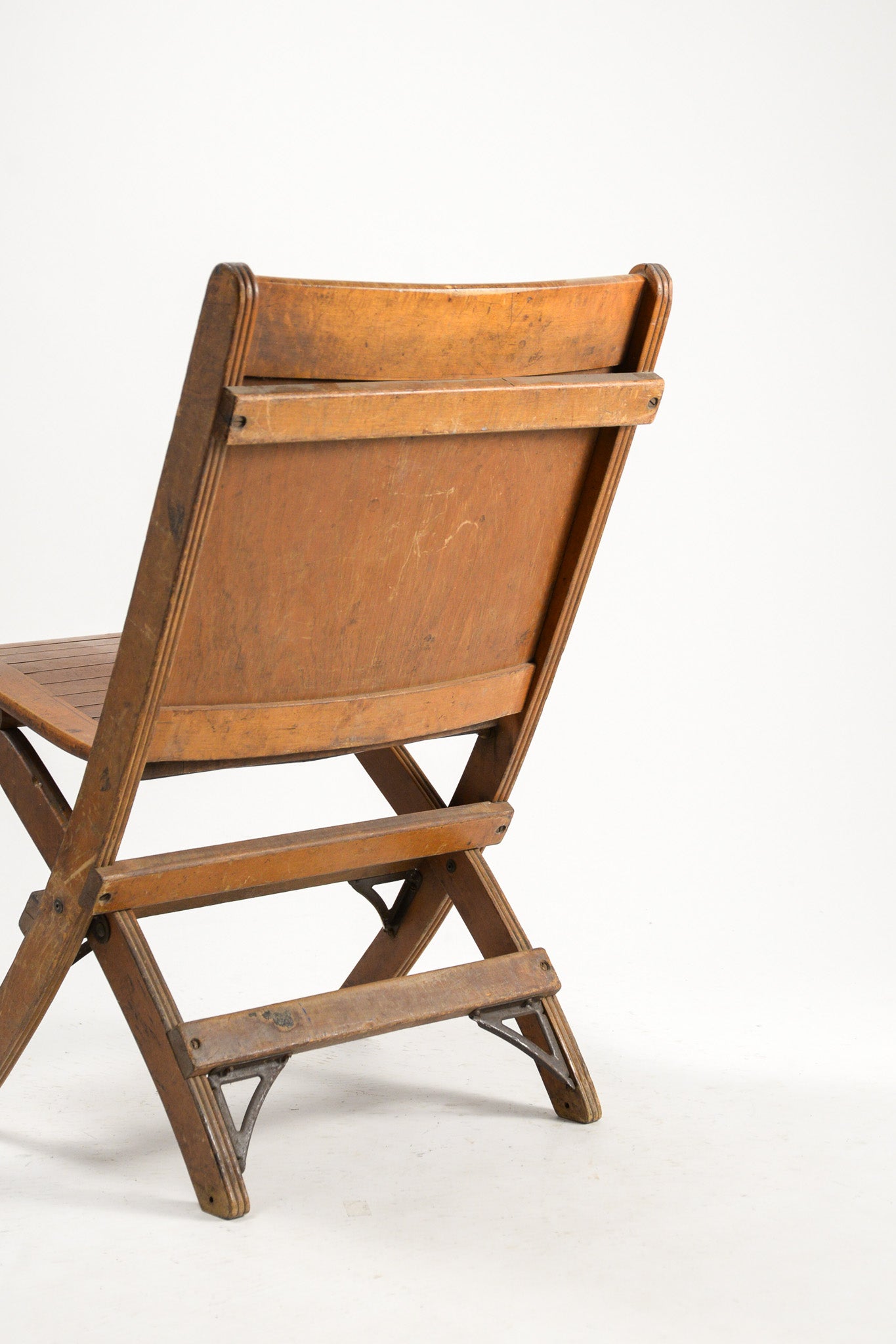 Wooden Folding Chair / 木製 折りたたみイス – STORE IN FACTORY Online