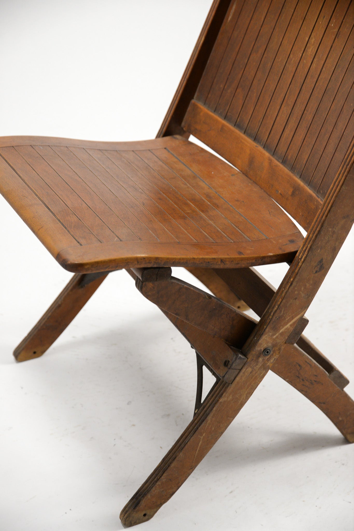 Wooden Folding Chair / 木製 折りたたみイス – STORE IN FACTORY Online