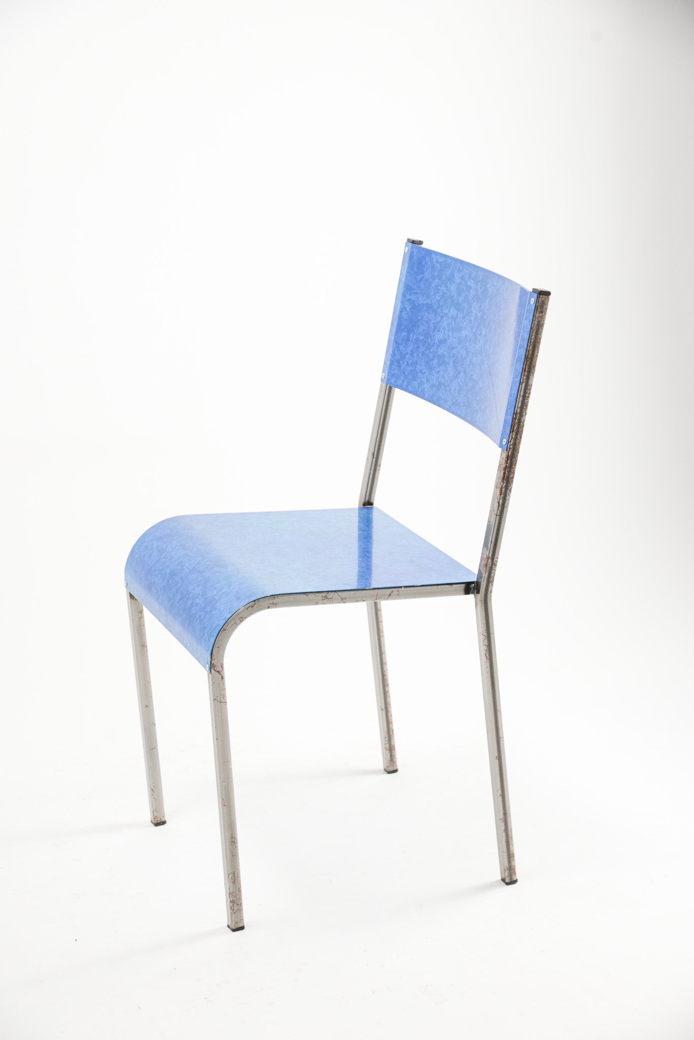 Blue Metal Chair by Parisotto / ブルーメタルチェア