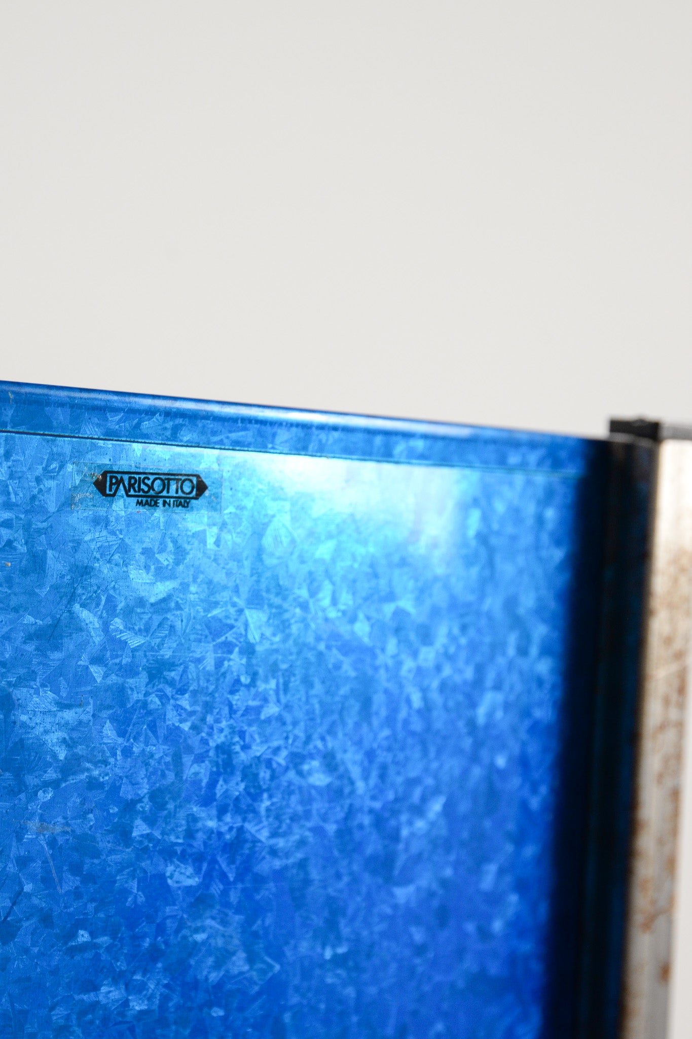 Blue Metal Chair by Parisotto / ブルーメタルチェア