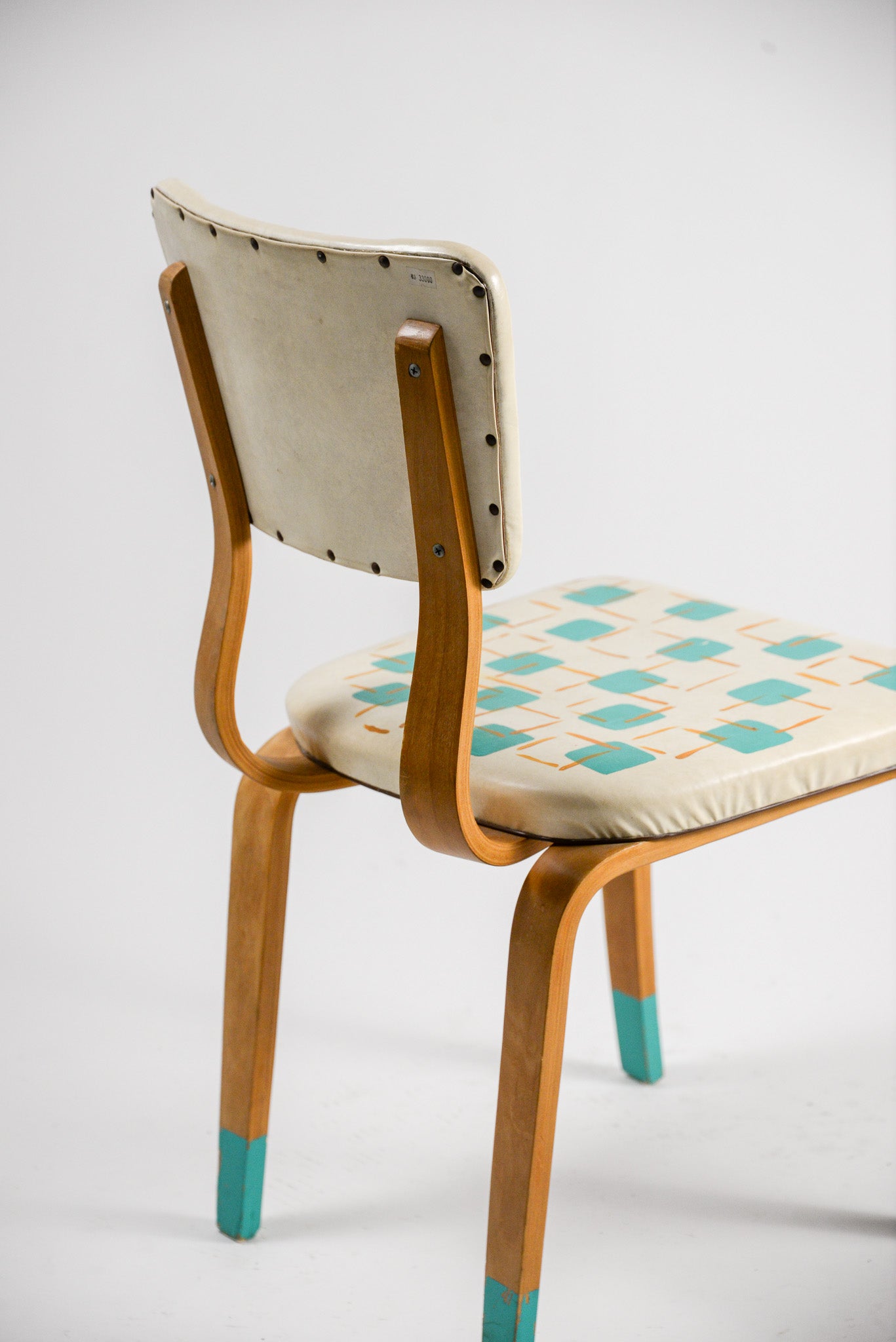 Vintage Geometric Pattern Bentwood Chair / ヴィンテージ 幾何学模様 ベントウッドチェア