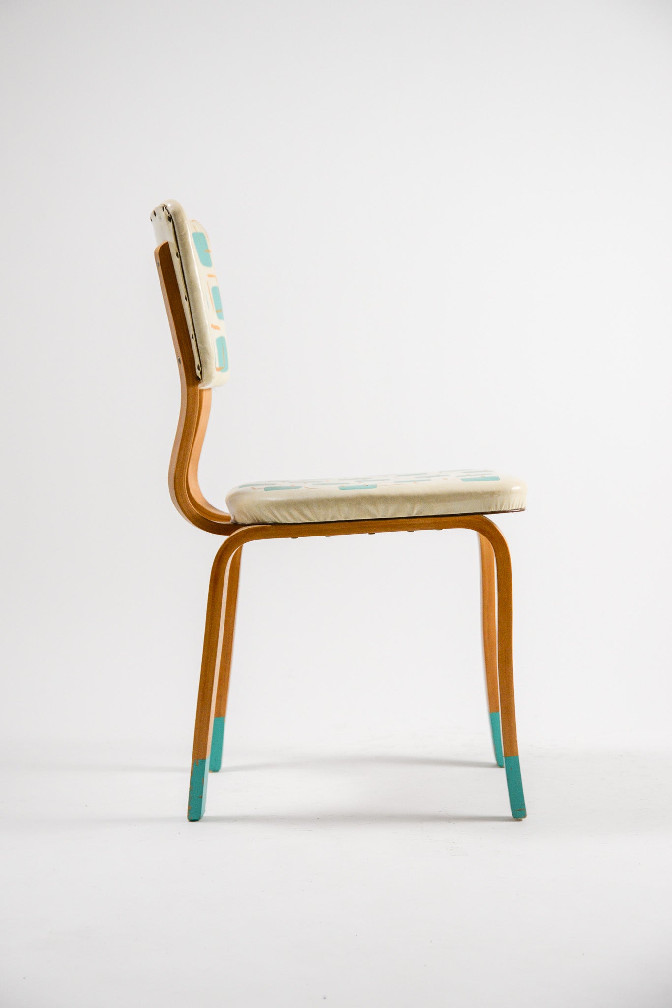 Vintage Geometric Pattern Bentwood Chair / ヴィンテージ 幾何学模様 ベントウッドチェア