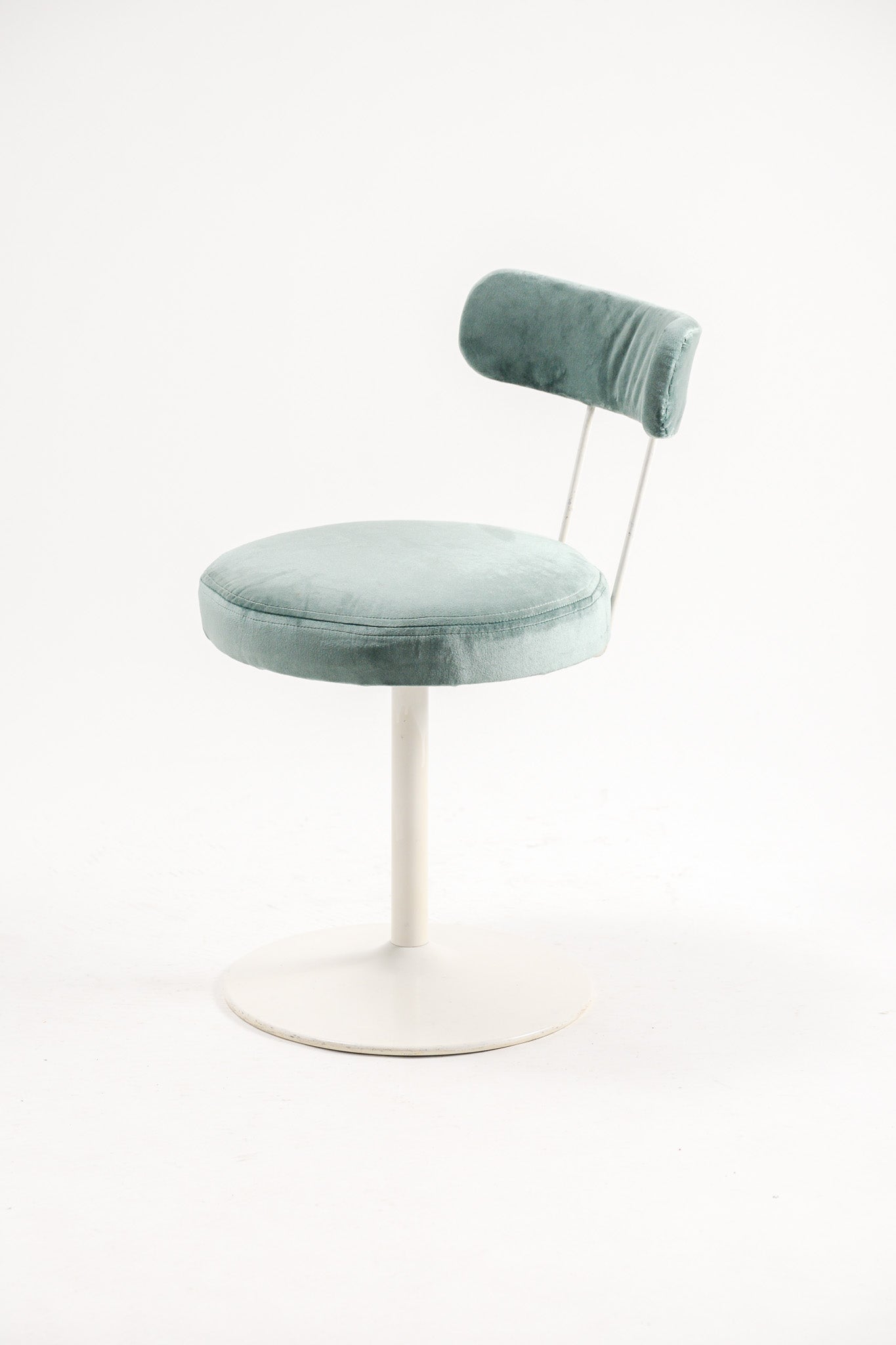 Velour Fabric Swivel Chair / ベロアファブリック回転チェア