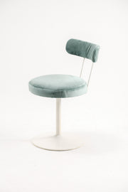 Velour Fabric Swivel Chair / ベロアファブリック回転チェア
