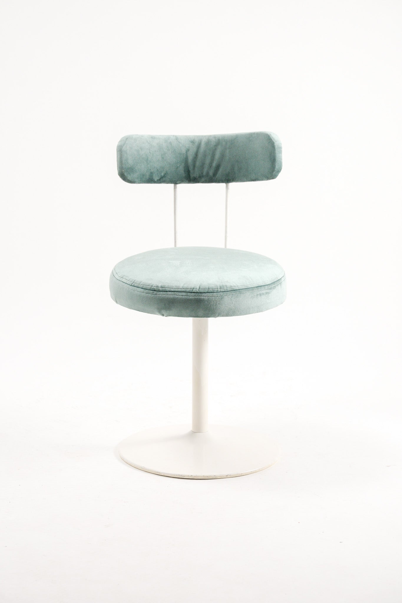 Velour Fabric Swivel Chair / ベロアファブリック回転チェア